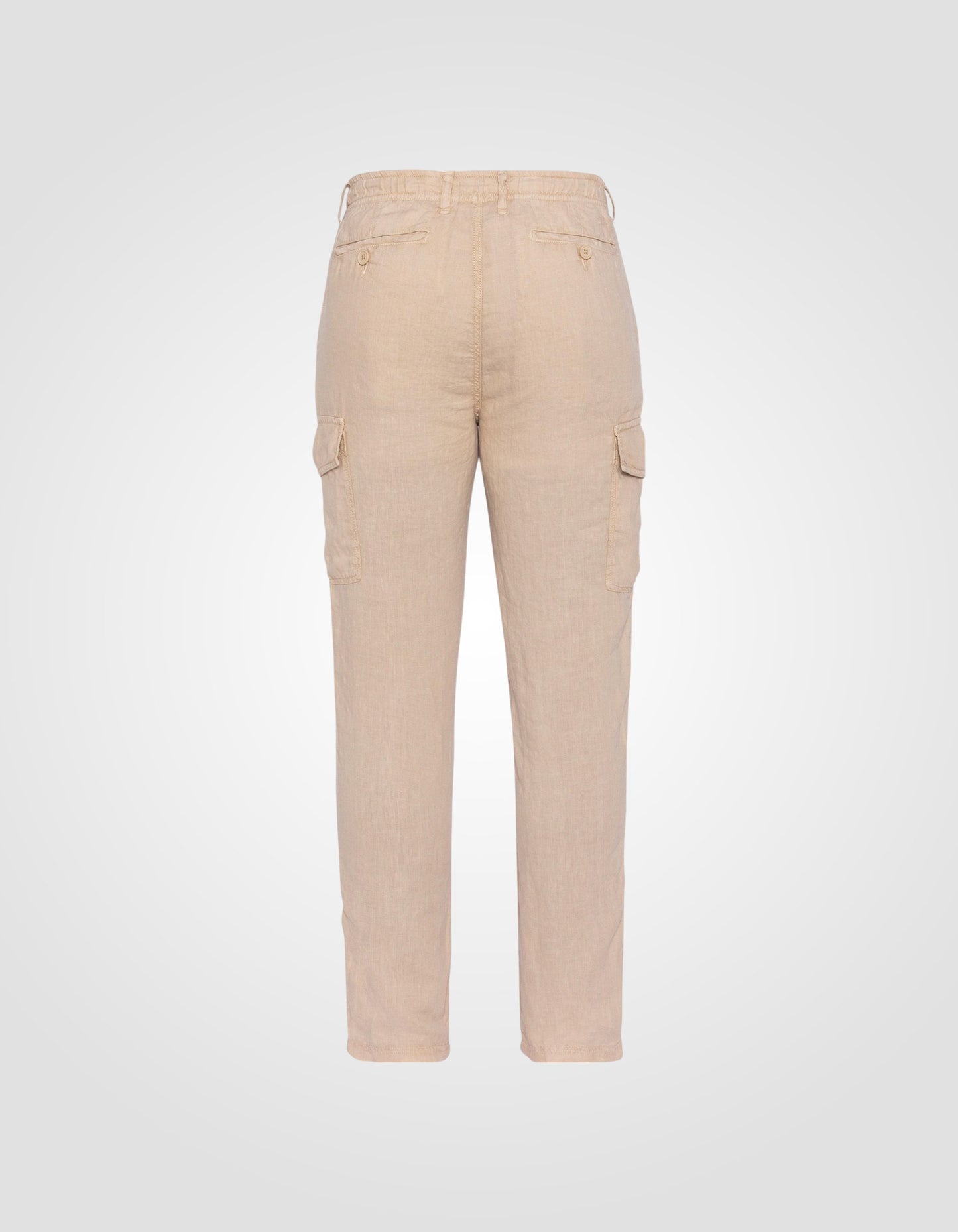 Linen cargo pants