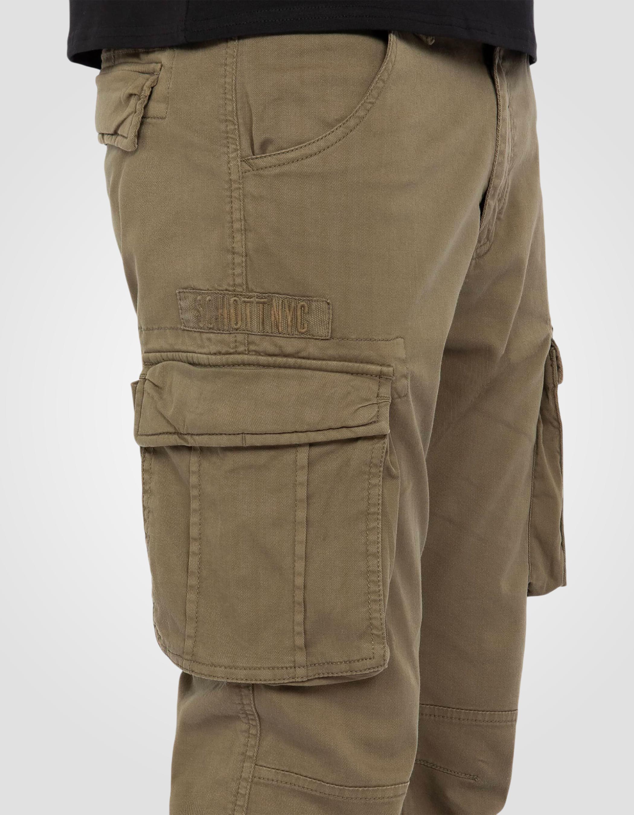 Multi-pocket cargo pants-3