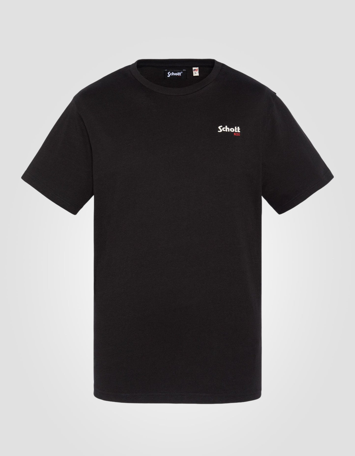 Schott NYC® embroidered T-shirt