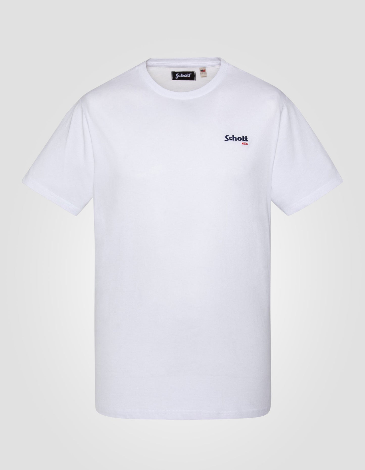 Schott NYC® embroidered T-shirt