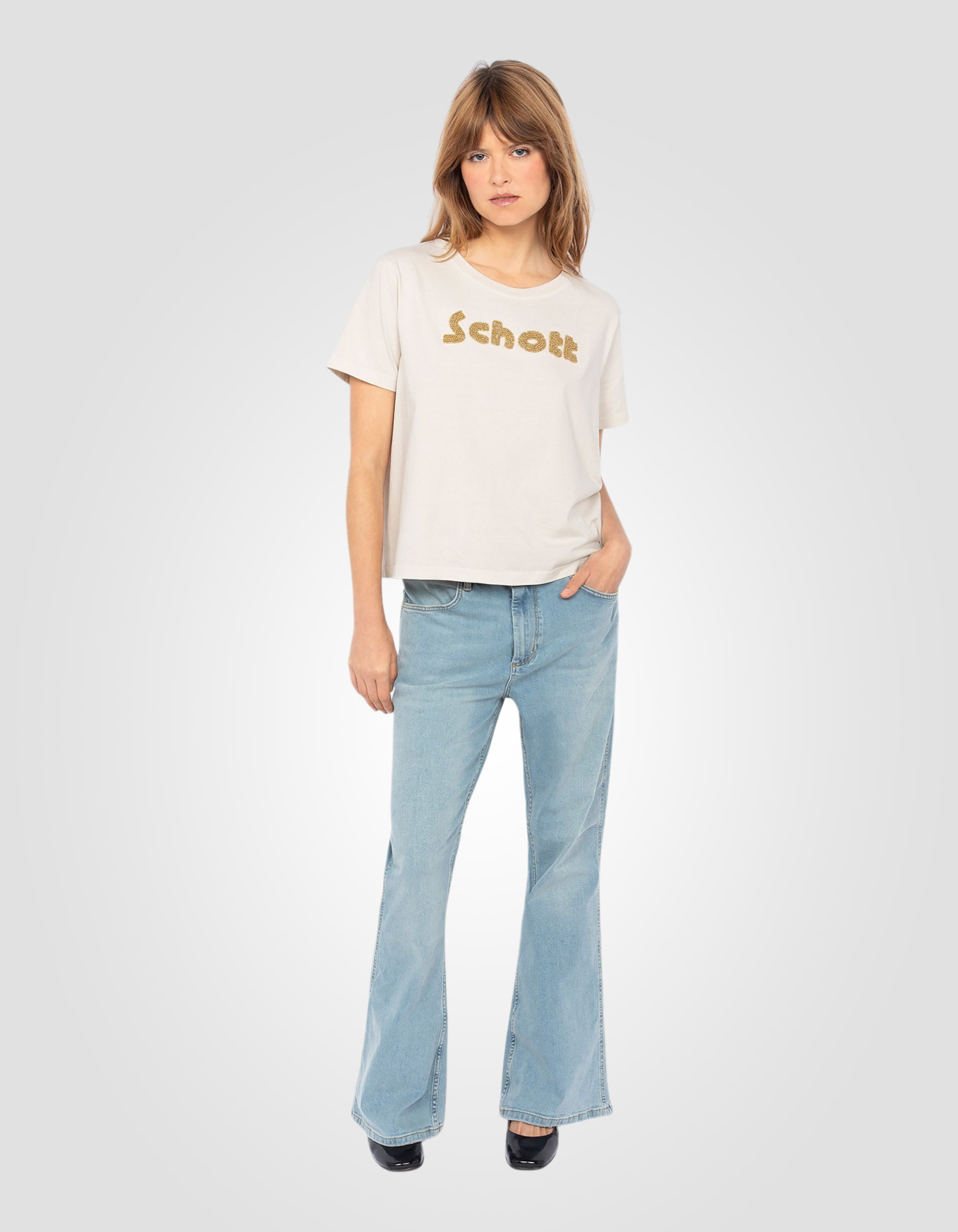 Embroidered T-shirt-1