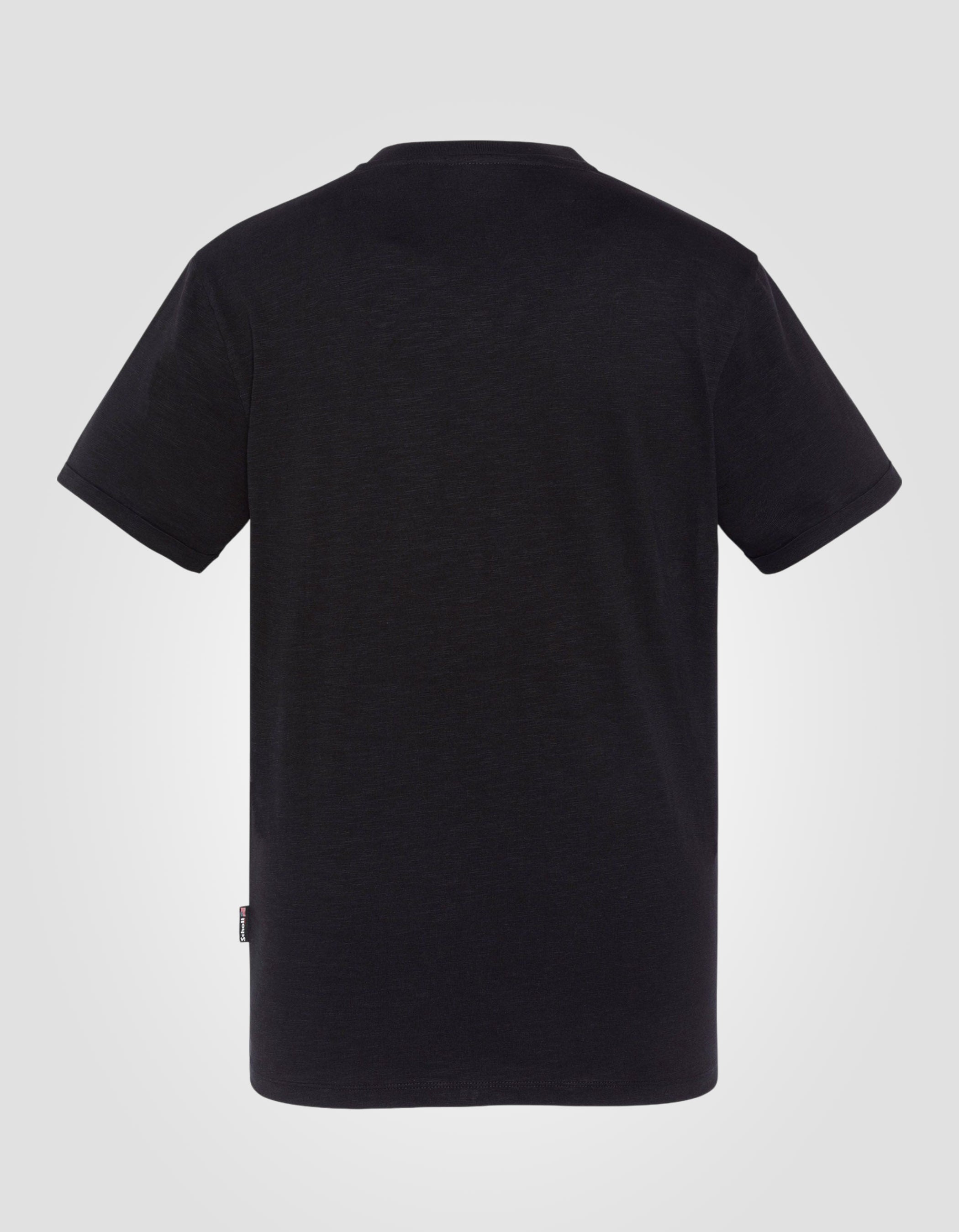 Flamed-effect Vneck T-shirt-2