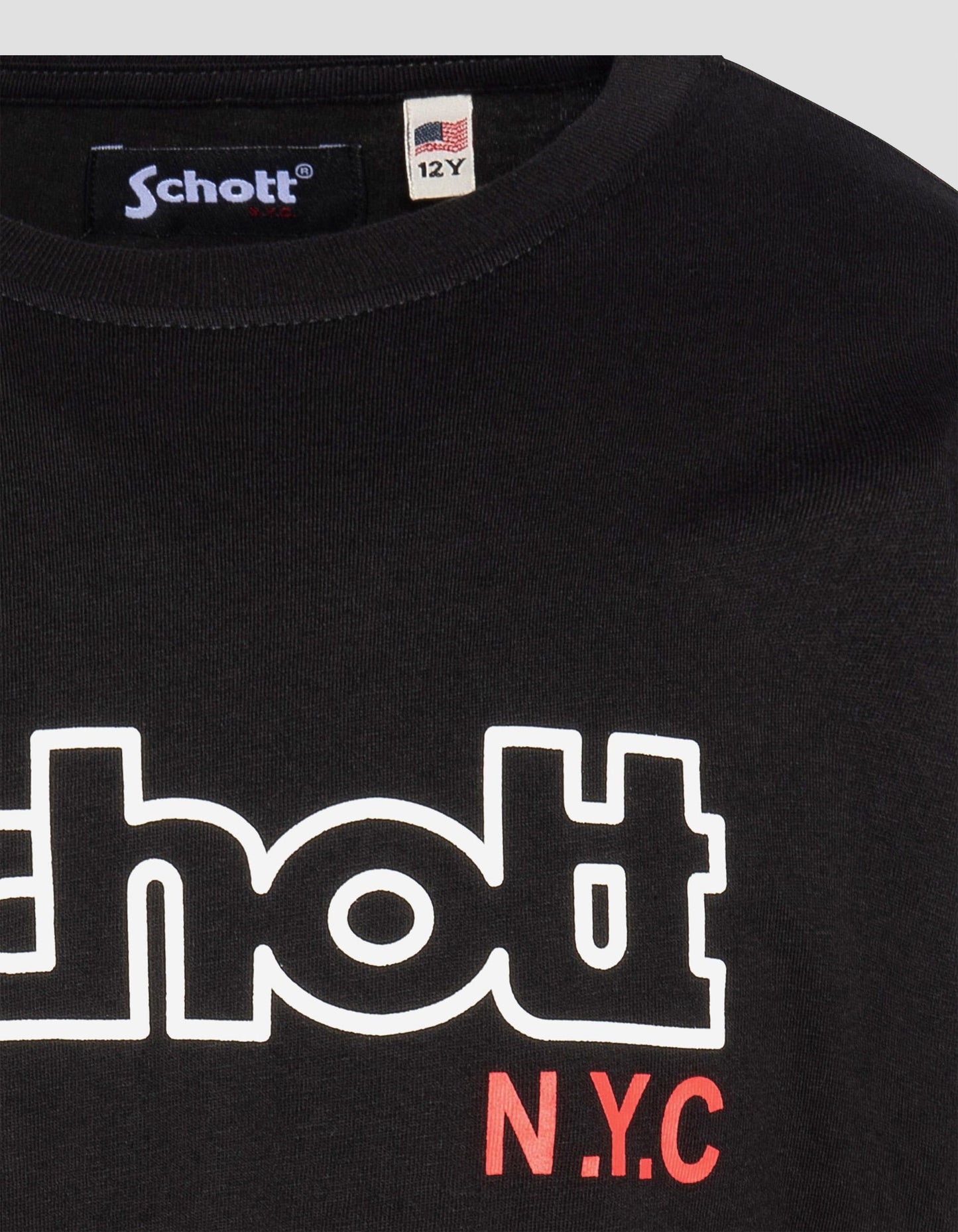 Schott NYC® printed T-shirt