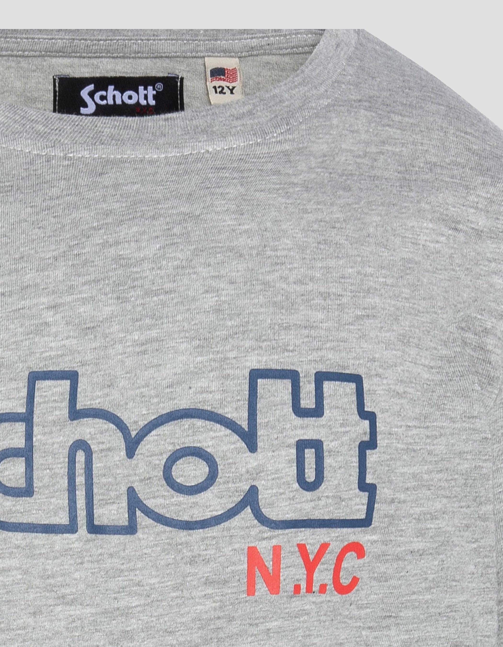 Schott NYC® printed T-shirt-3