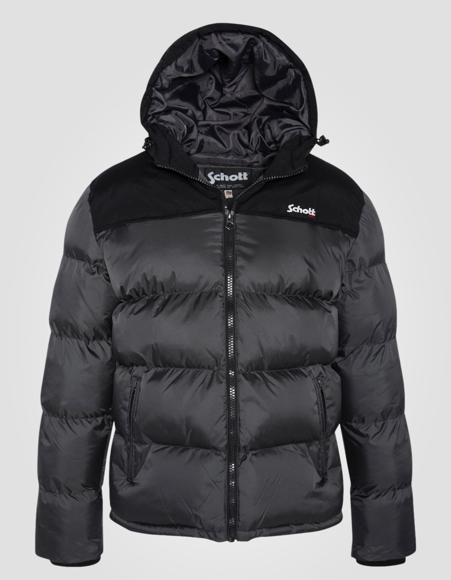 Hooded puffer jacket