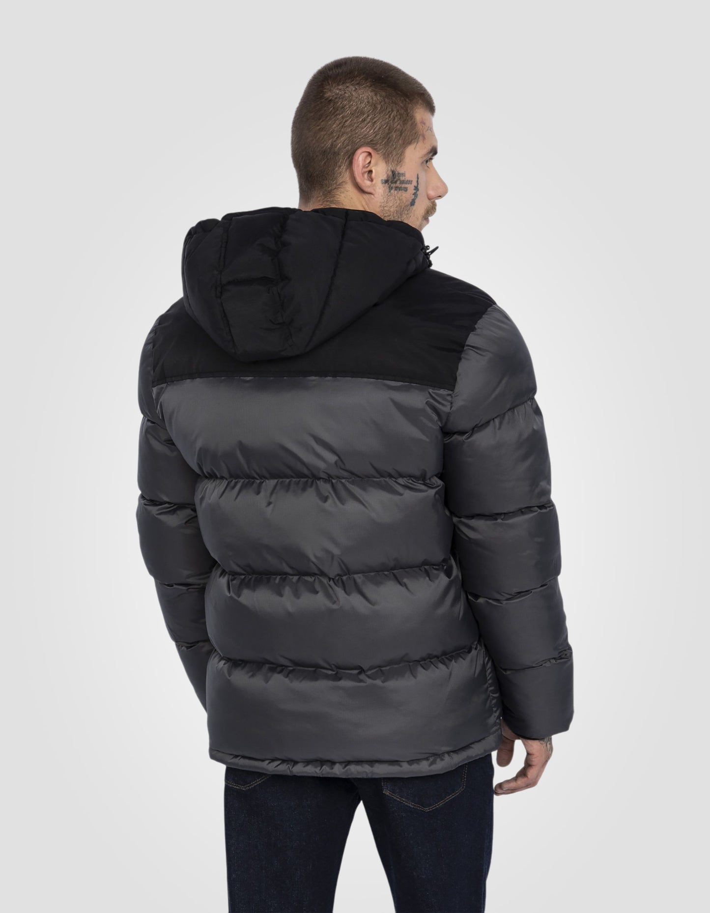 Hooded puffer jacket