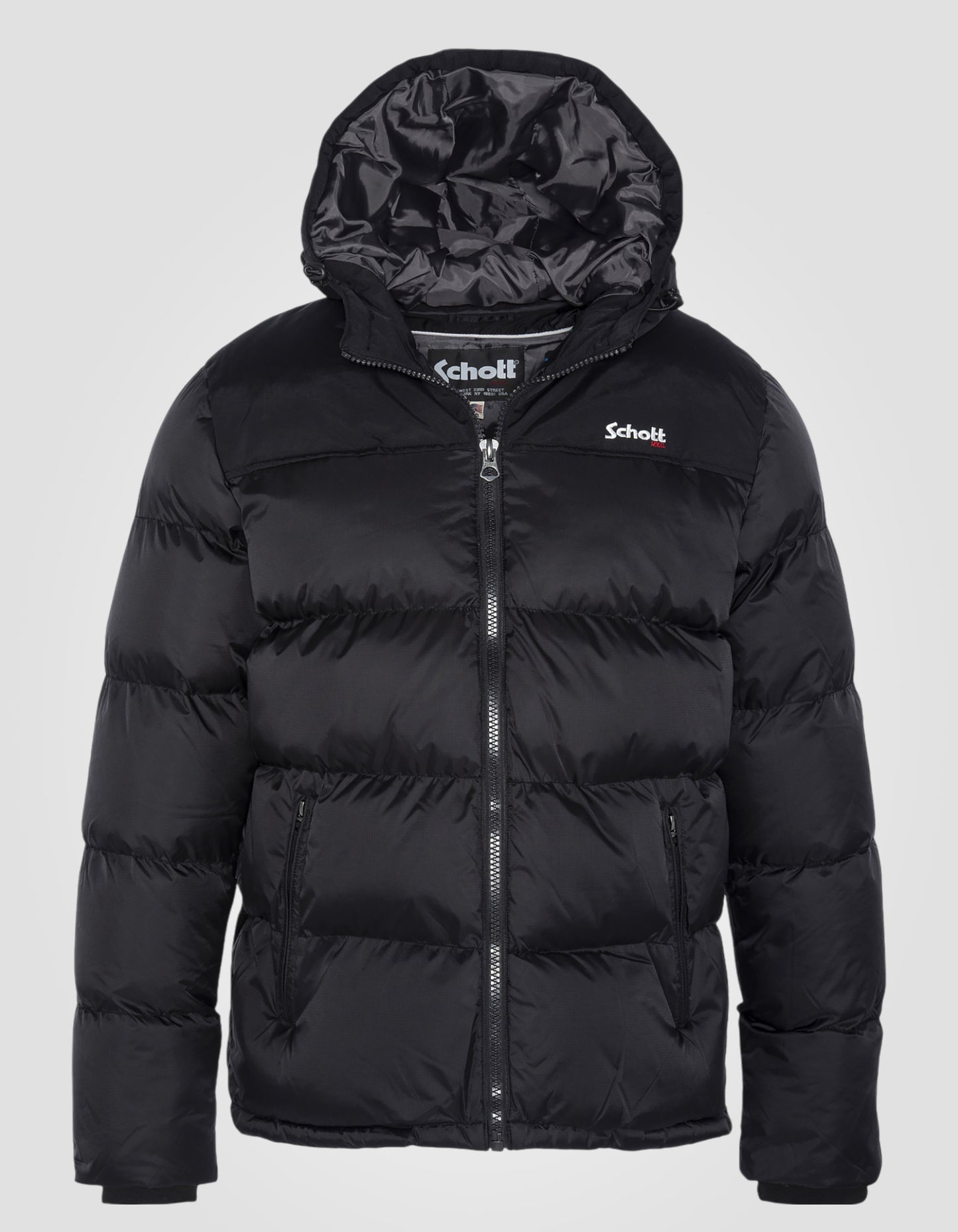 Hooded puffer jacket