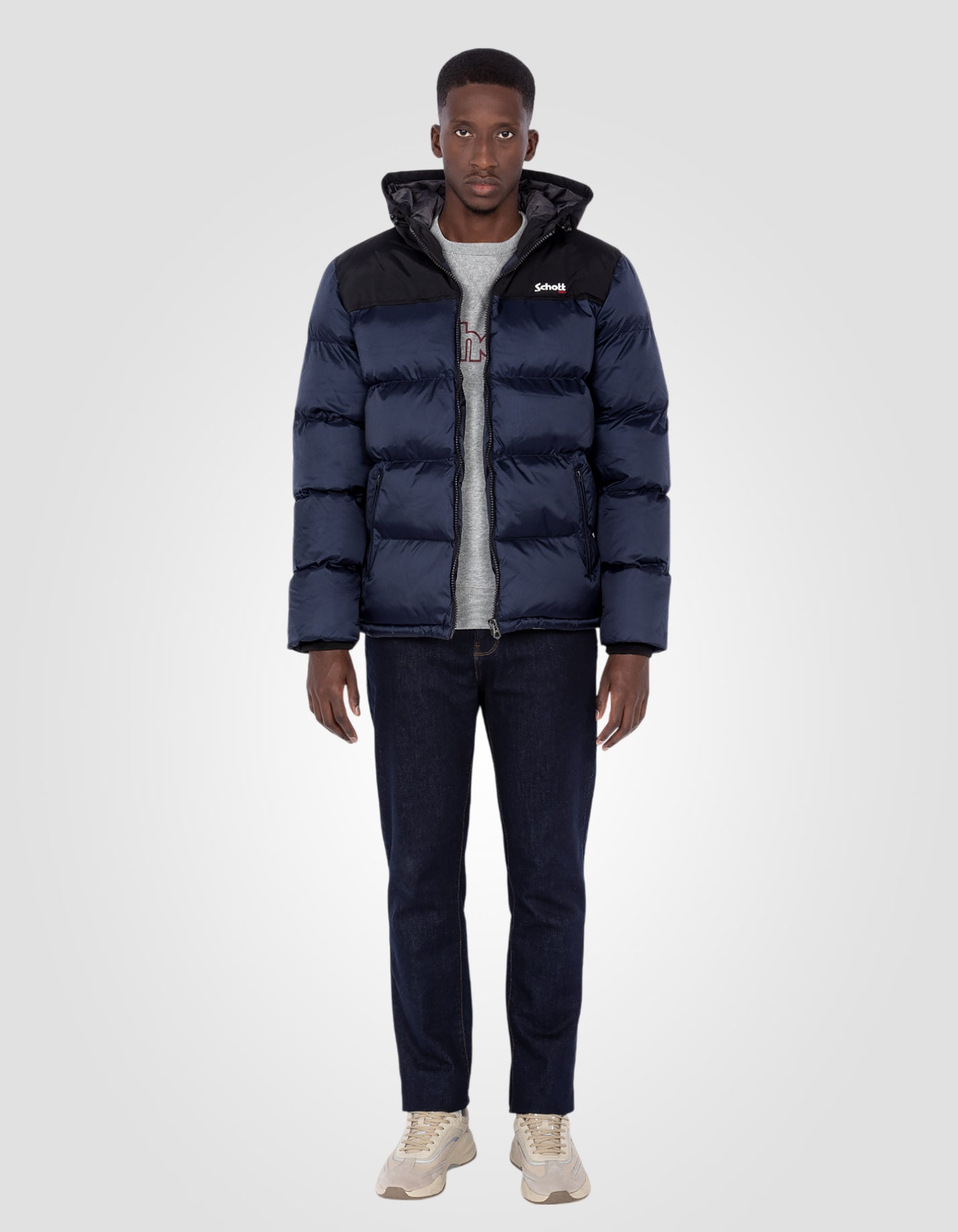 Hooded puffer jacket