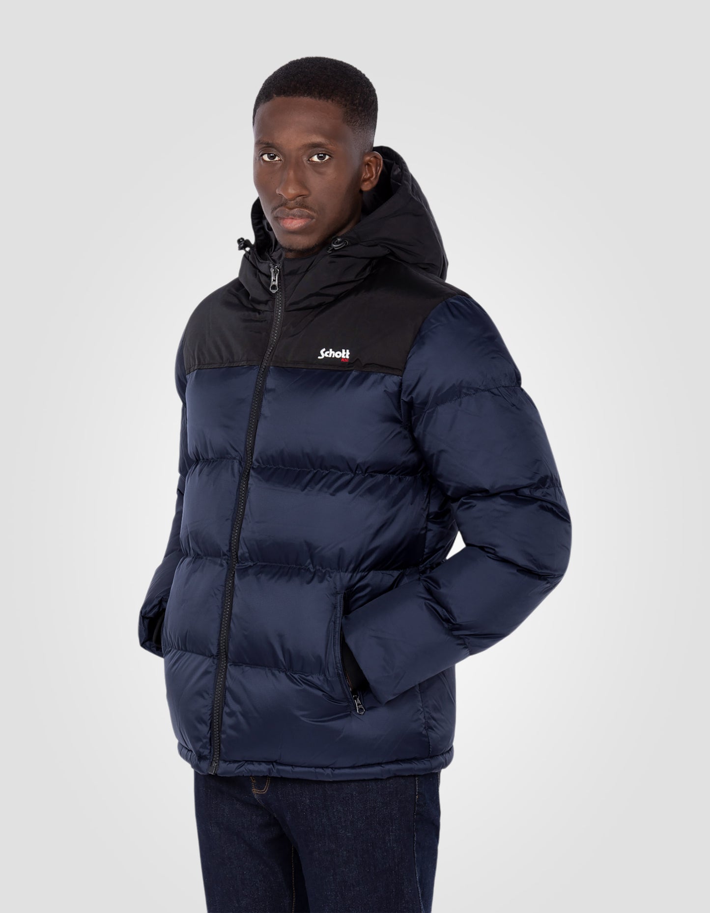 Hooded puffer jacket