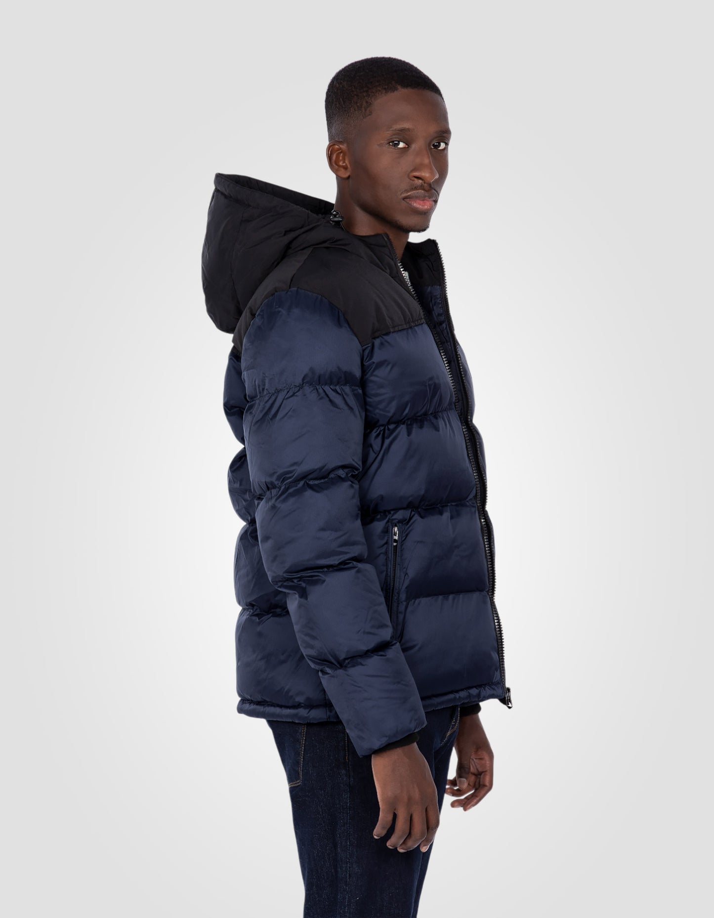 Hooded puffer jacket