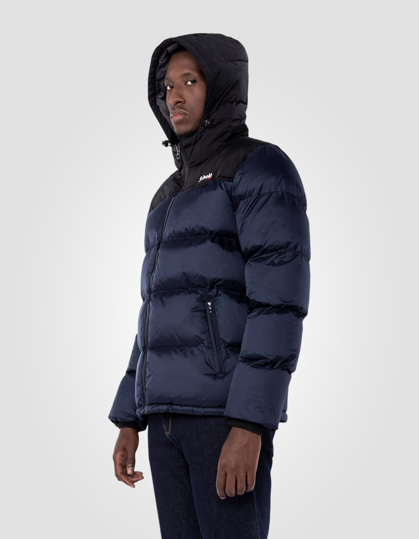 Hooded puffer jacket