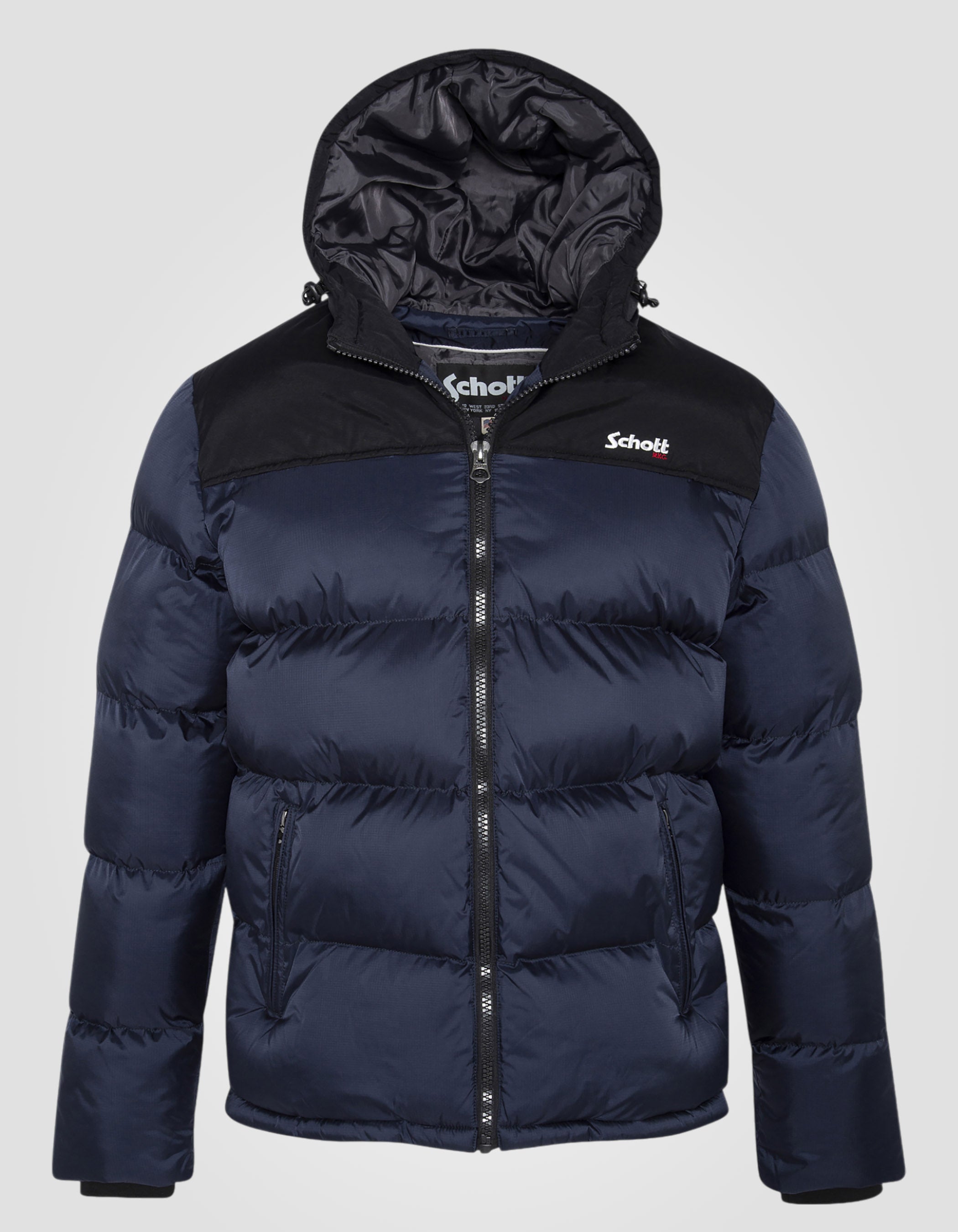 Hooded puffer jacket-2