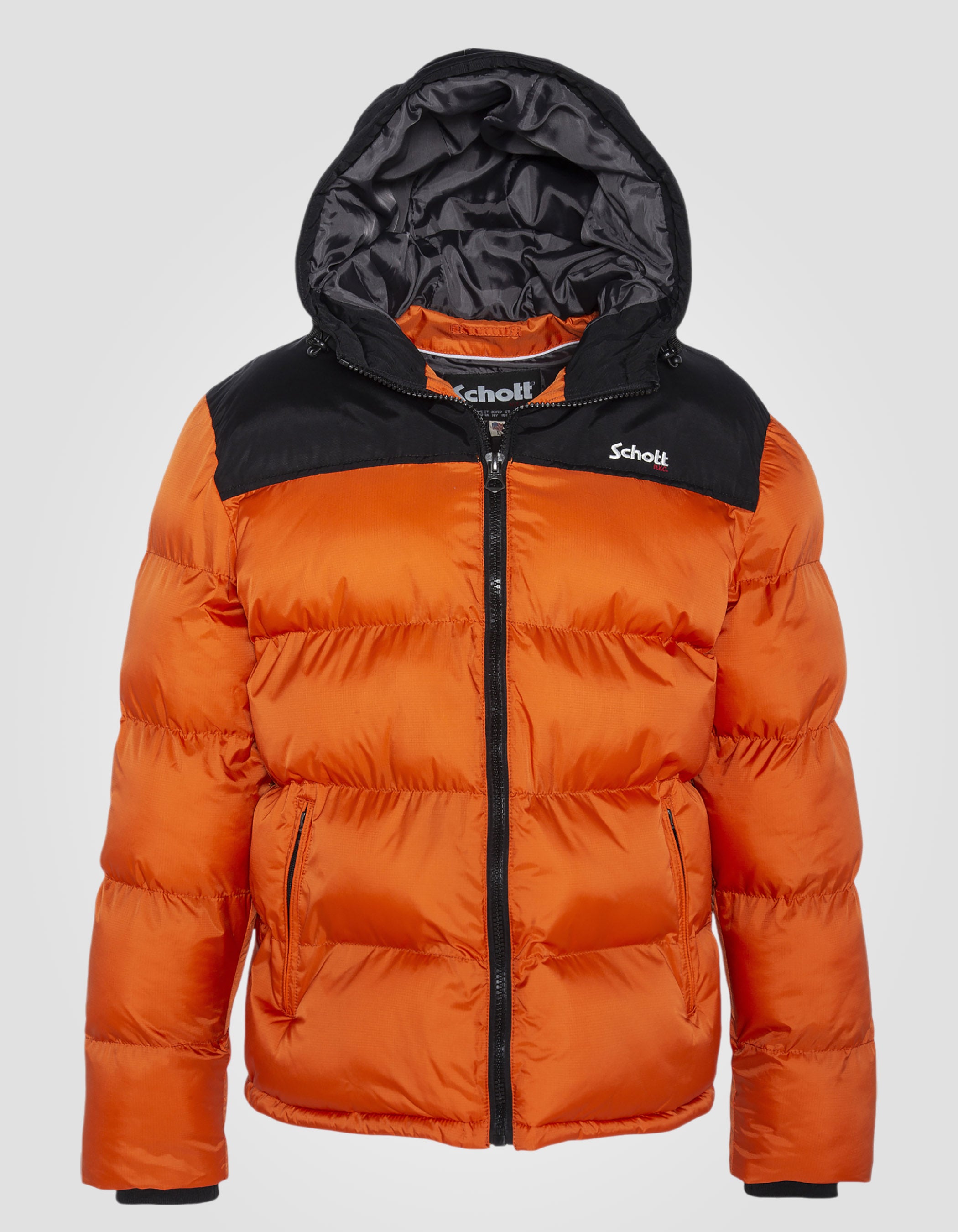 Hooded puffer jacket-1