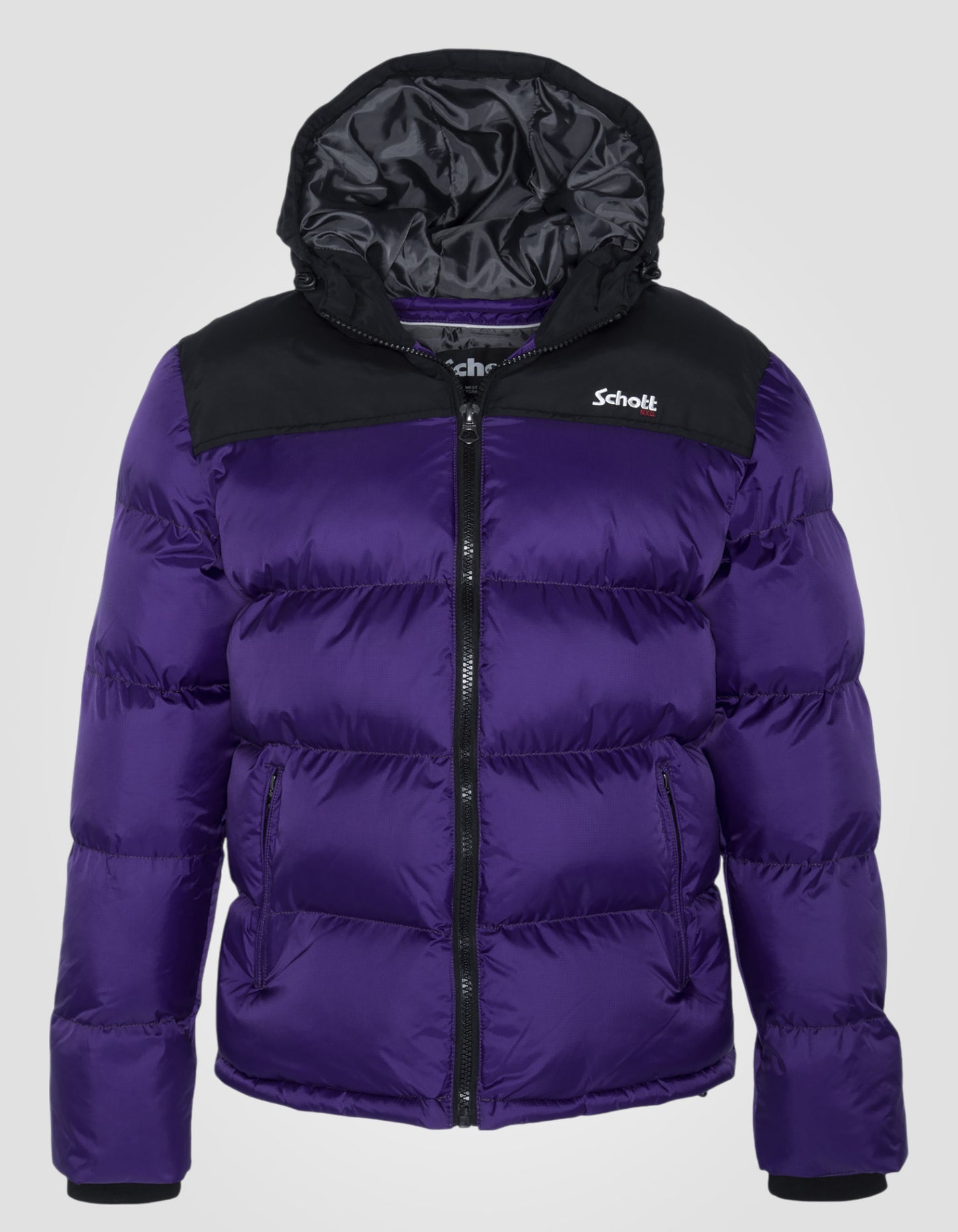 Hooded puffer jacket