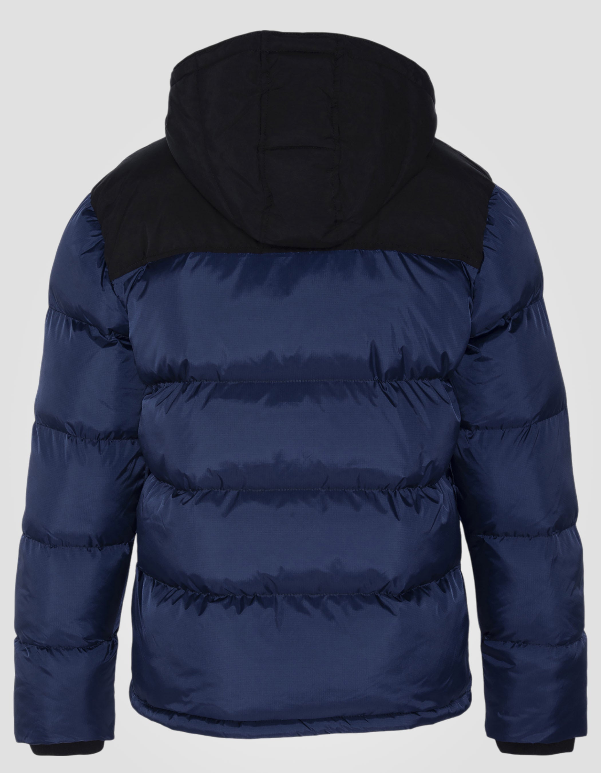 Unisex-Daunenjacke mit fester Kapuze -2