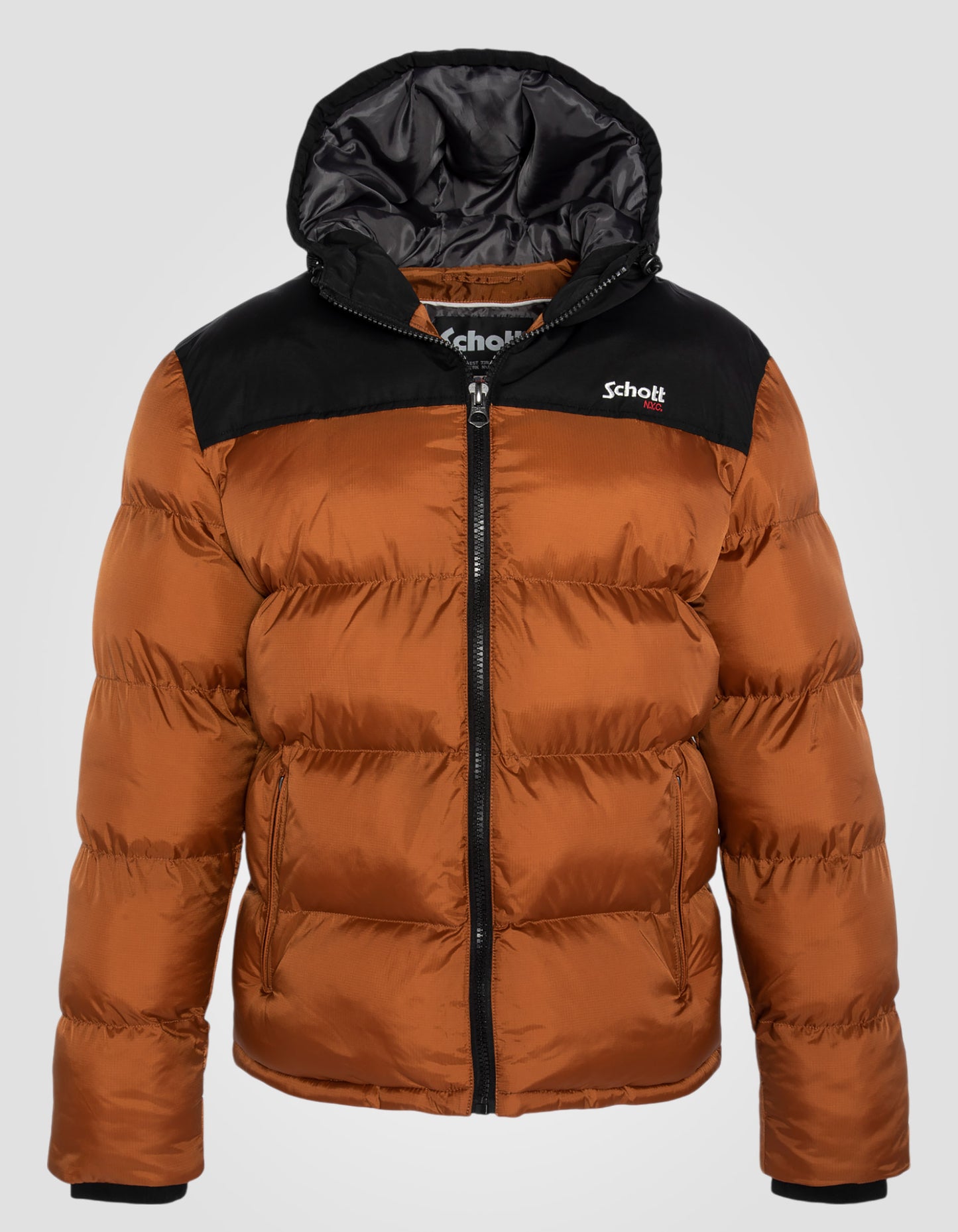 Hooded puffer jacket