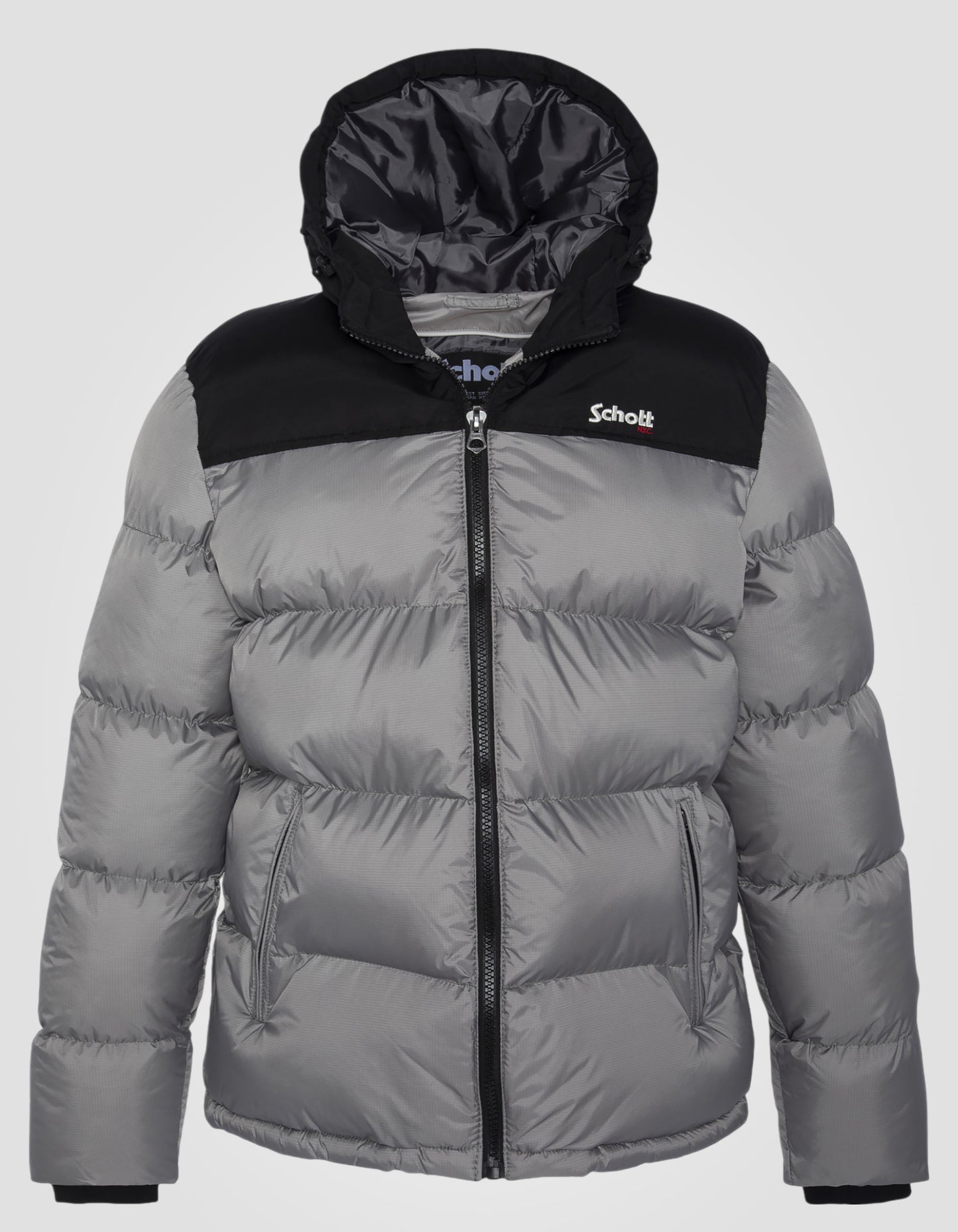 Hooded puffer jacket