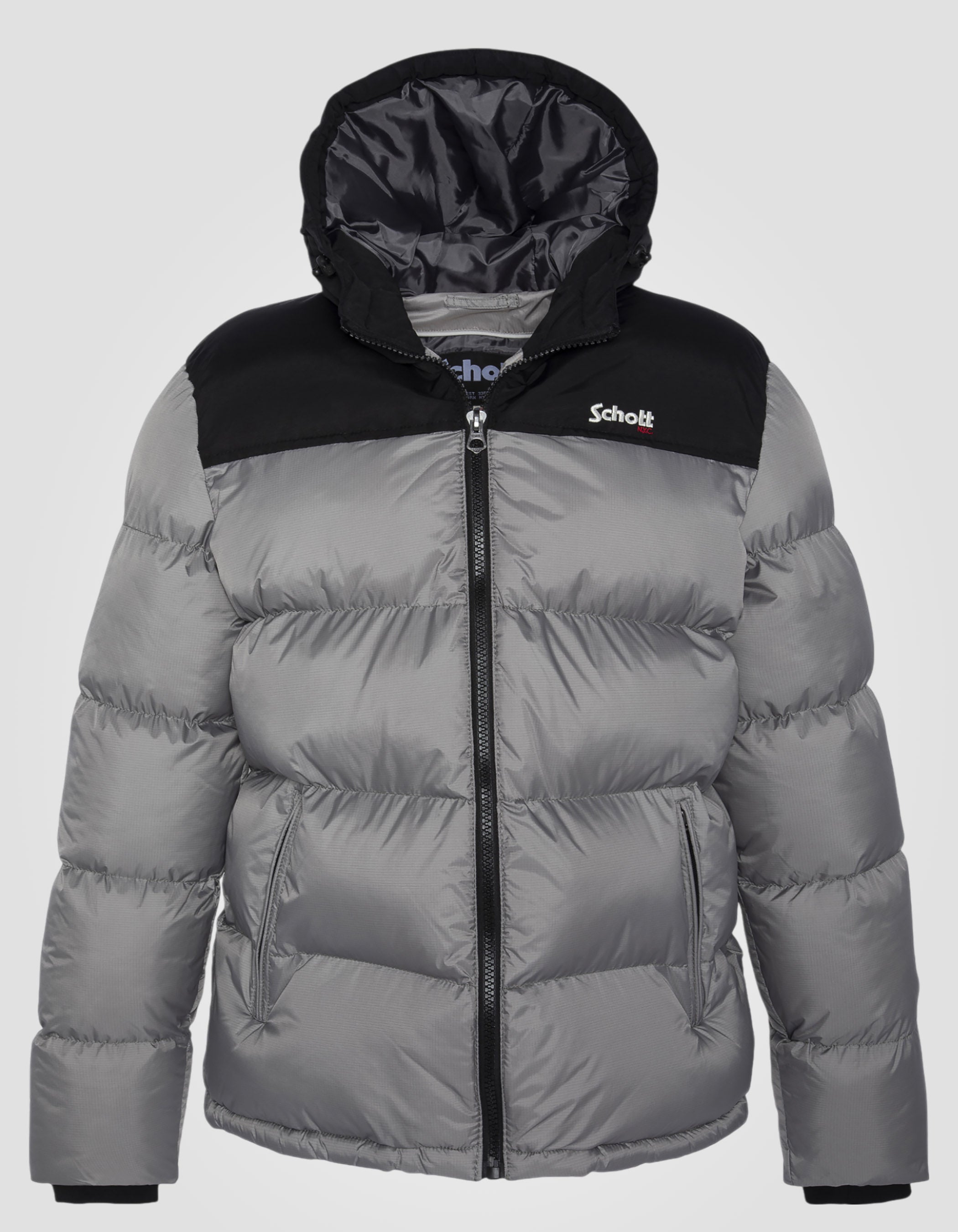 Hooded puffer jacket-2