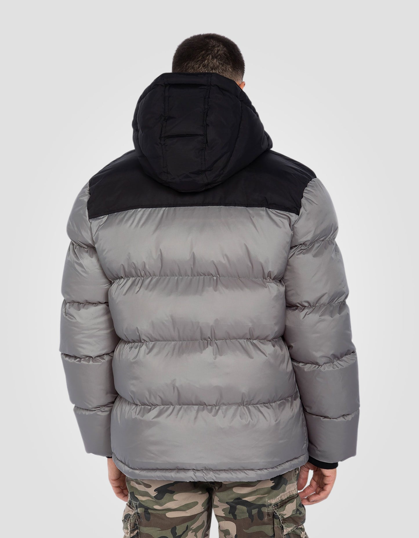 Hooded puffer jacket