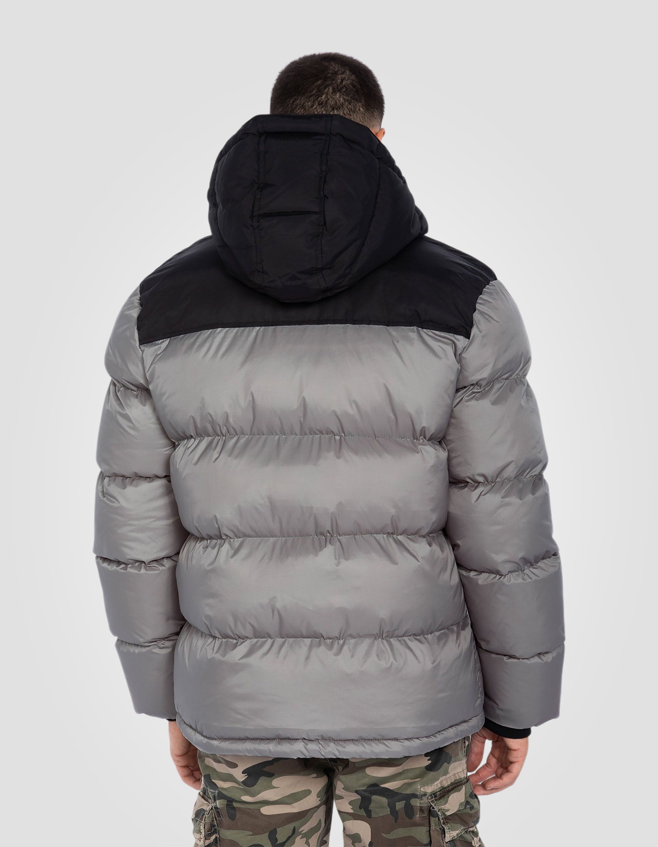 Hooded puffer jacket-6