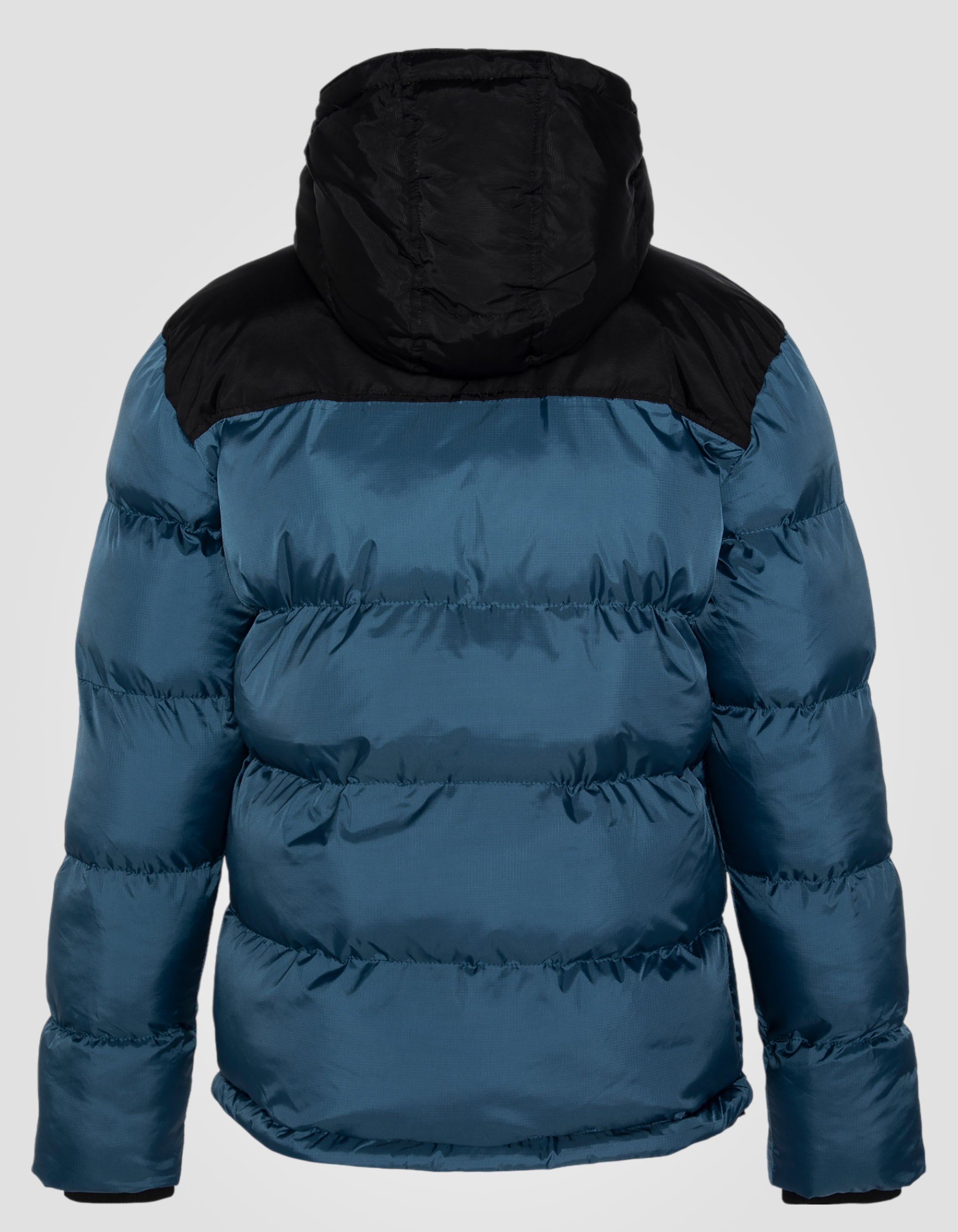 Unisex-Daunenjacke mit fester Kapuze -2