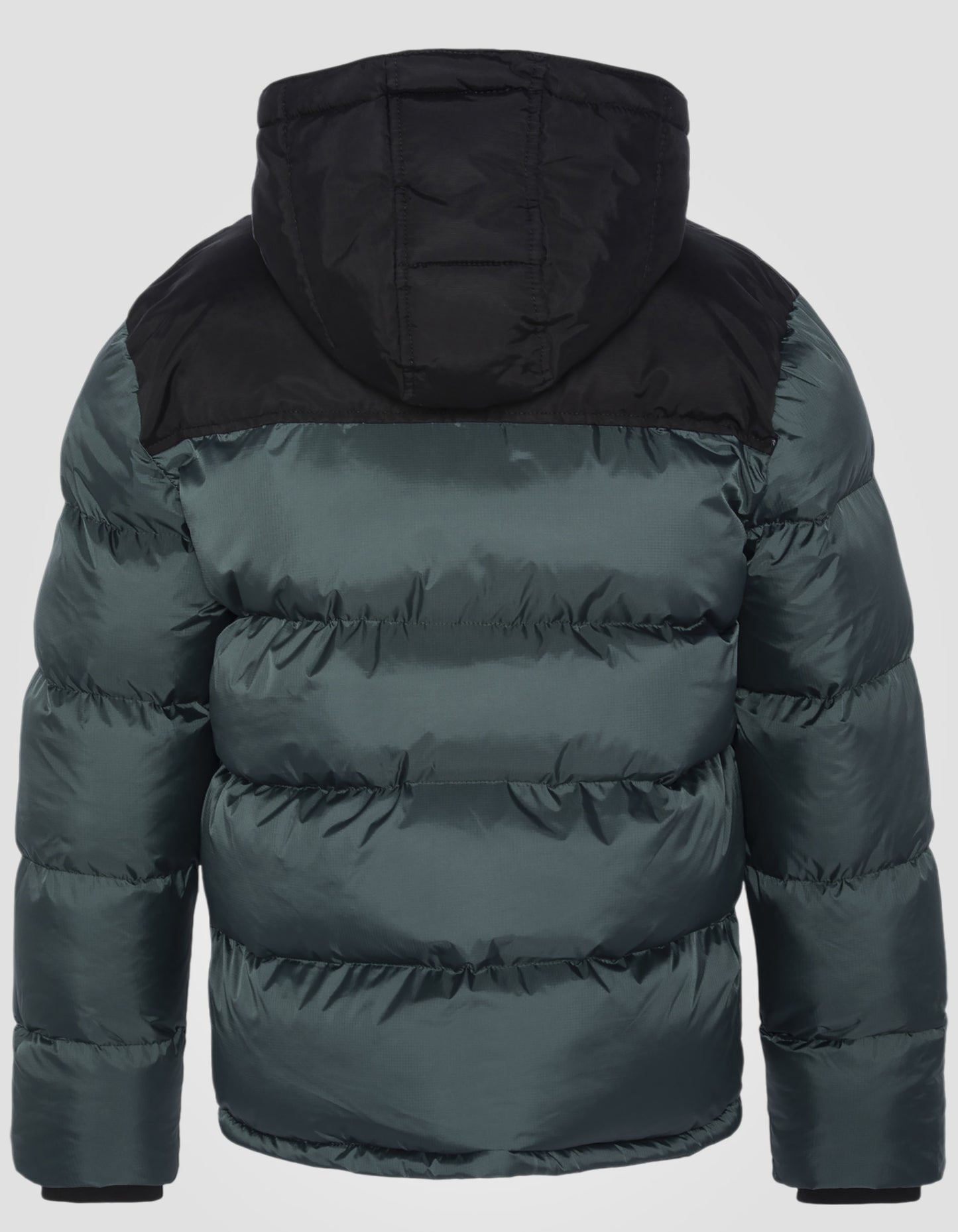 Puffer hooded jacket