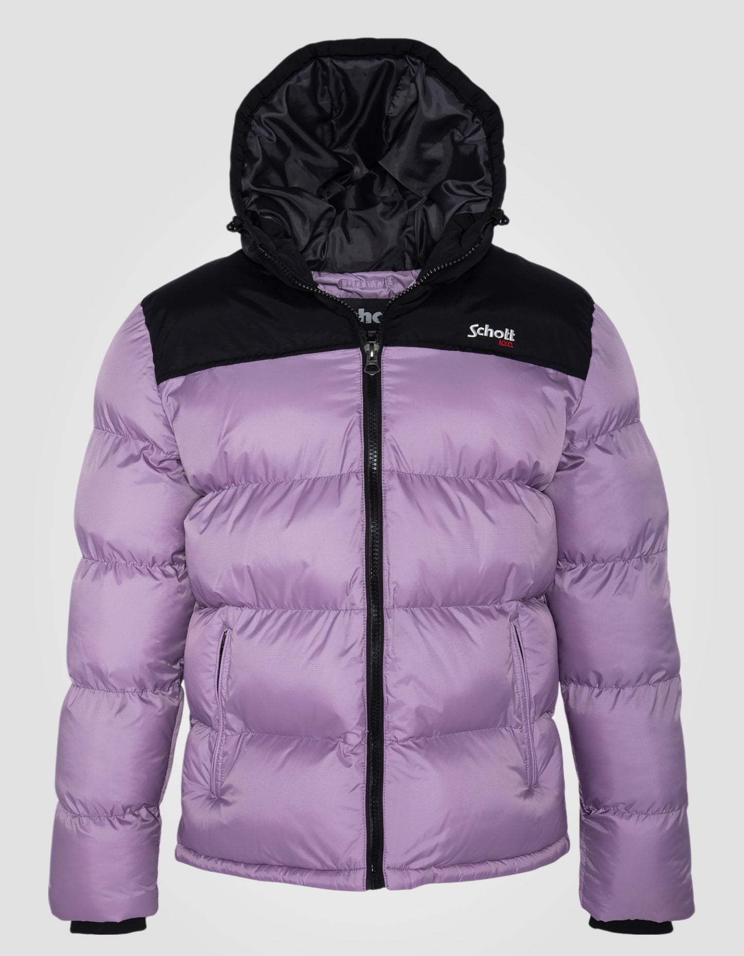 Puffer hooded jacket