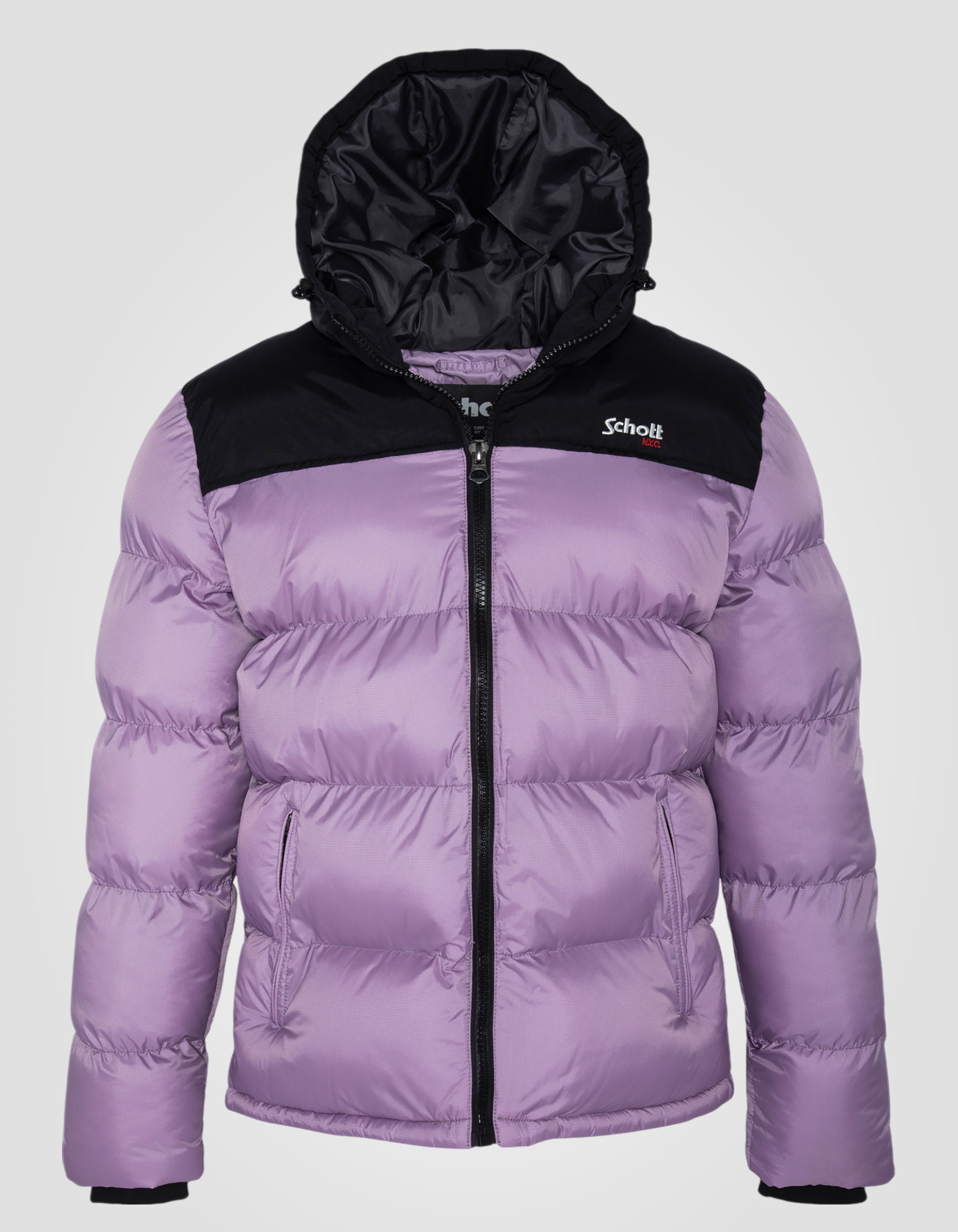 Puffer hooded jacket-1