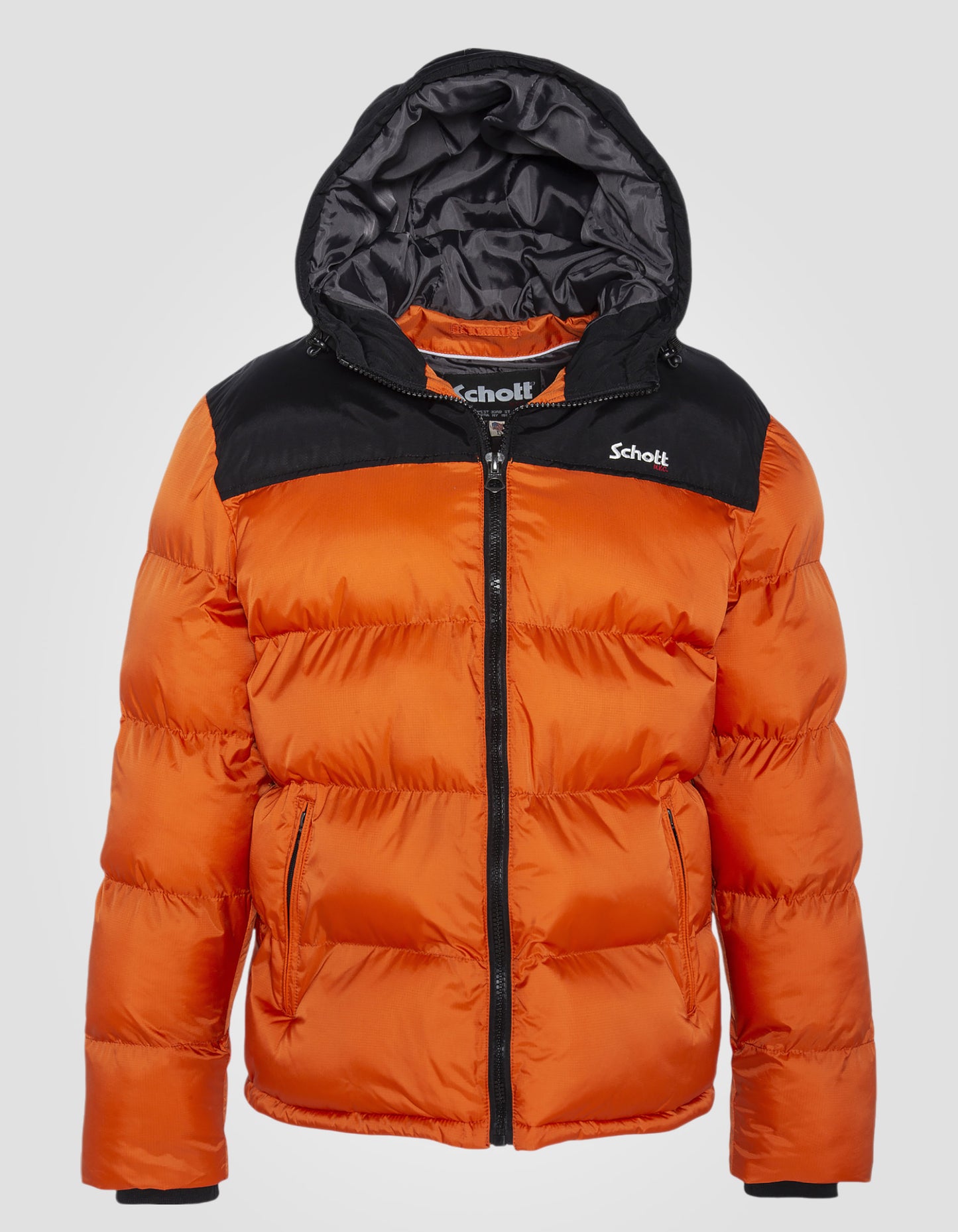 Puffer hooded jacket