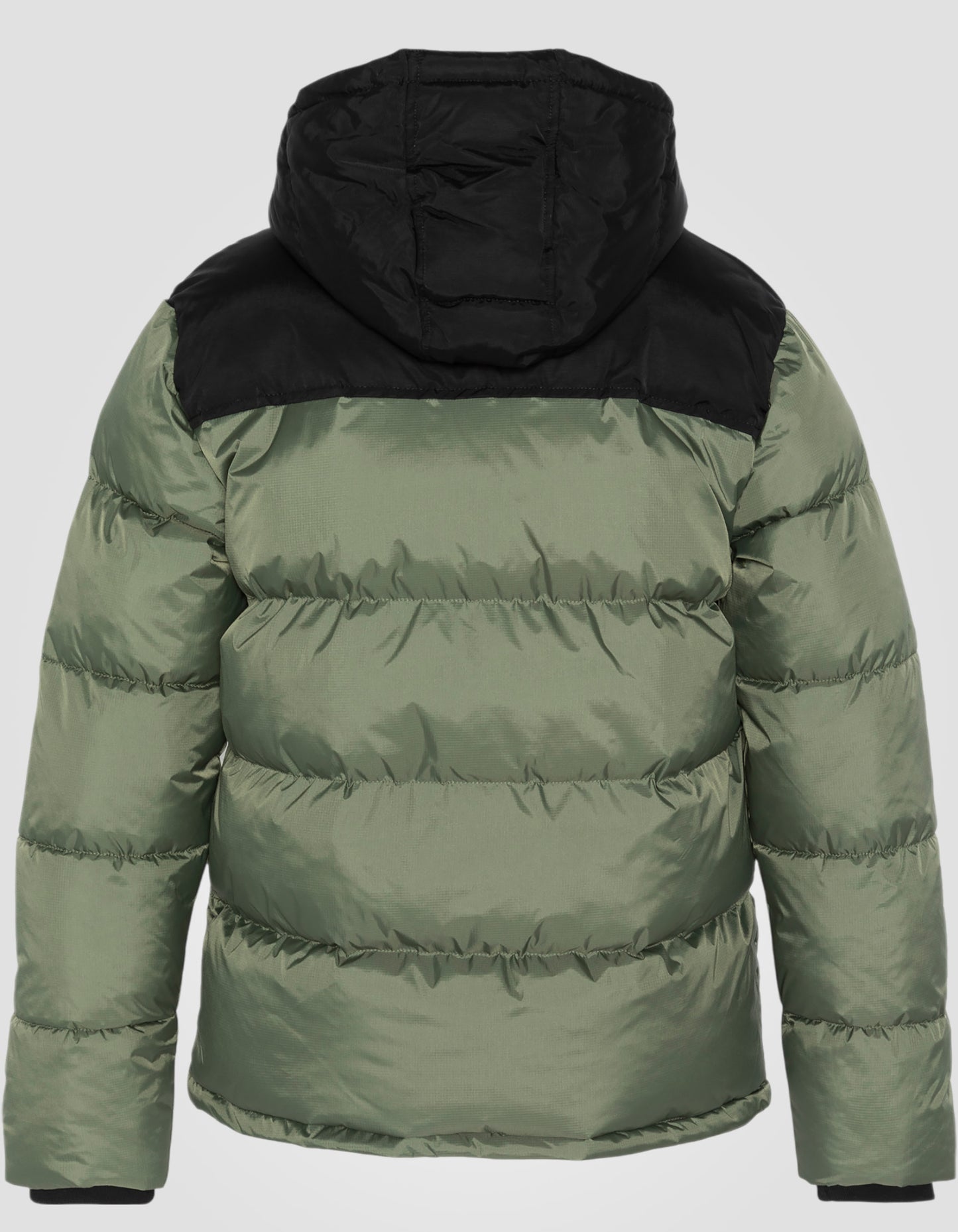 Puffer hooded jacket