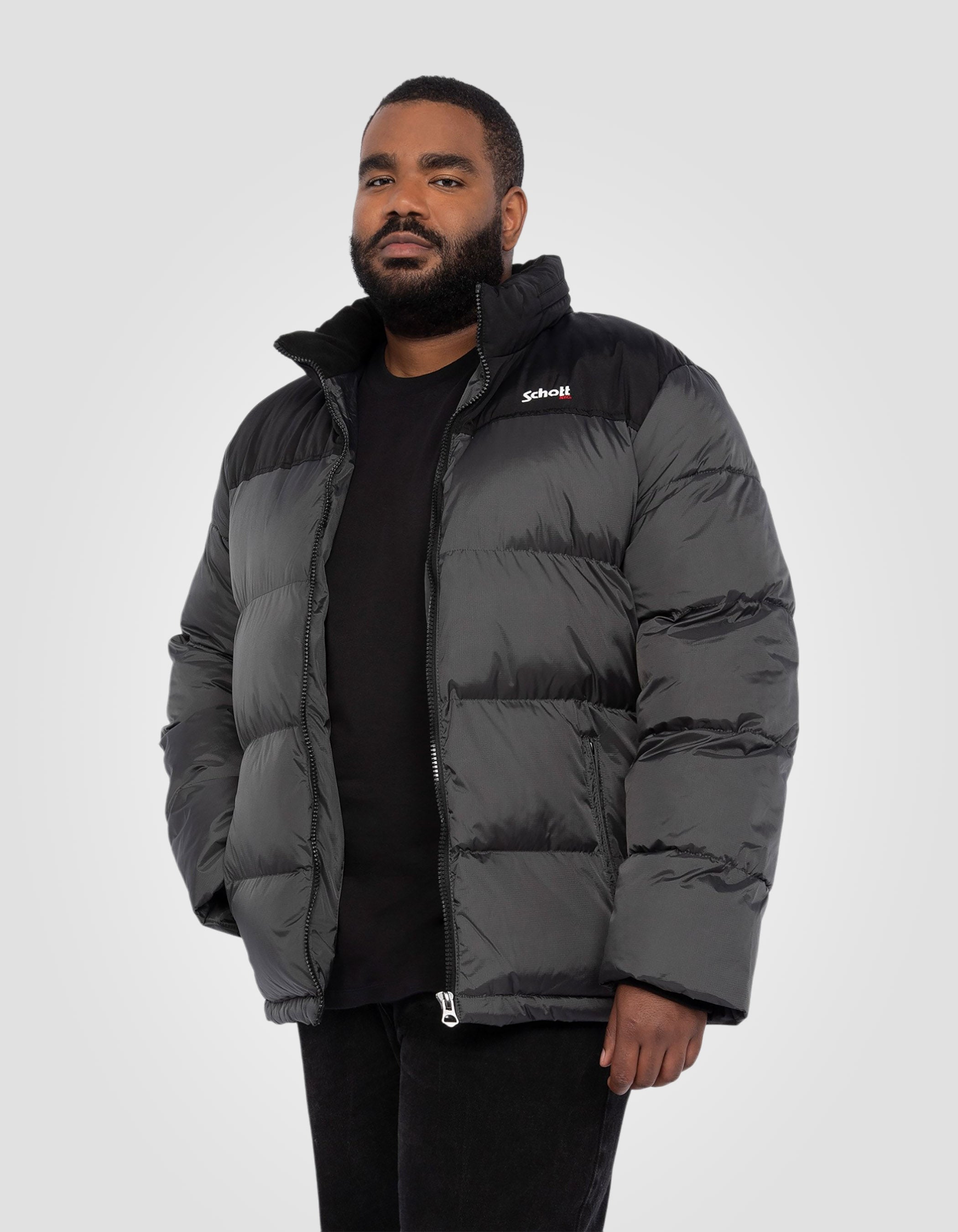 Puffer jacket, Plus size-4