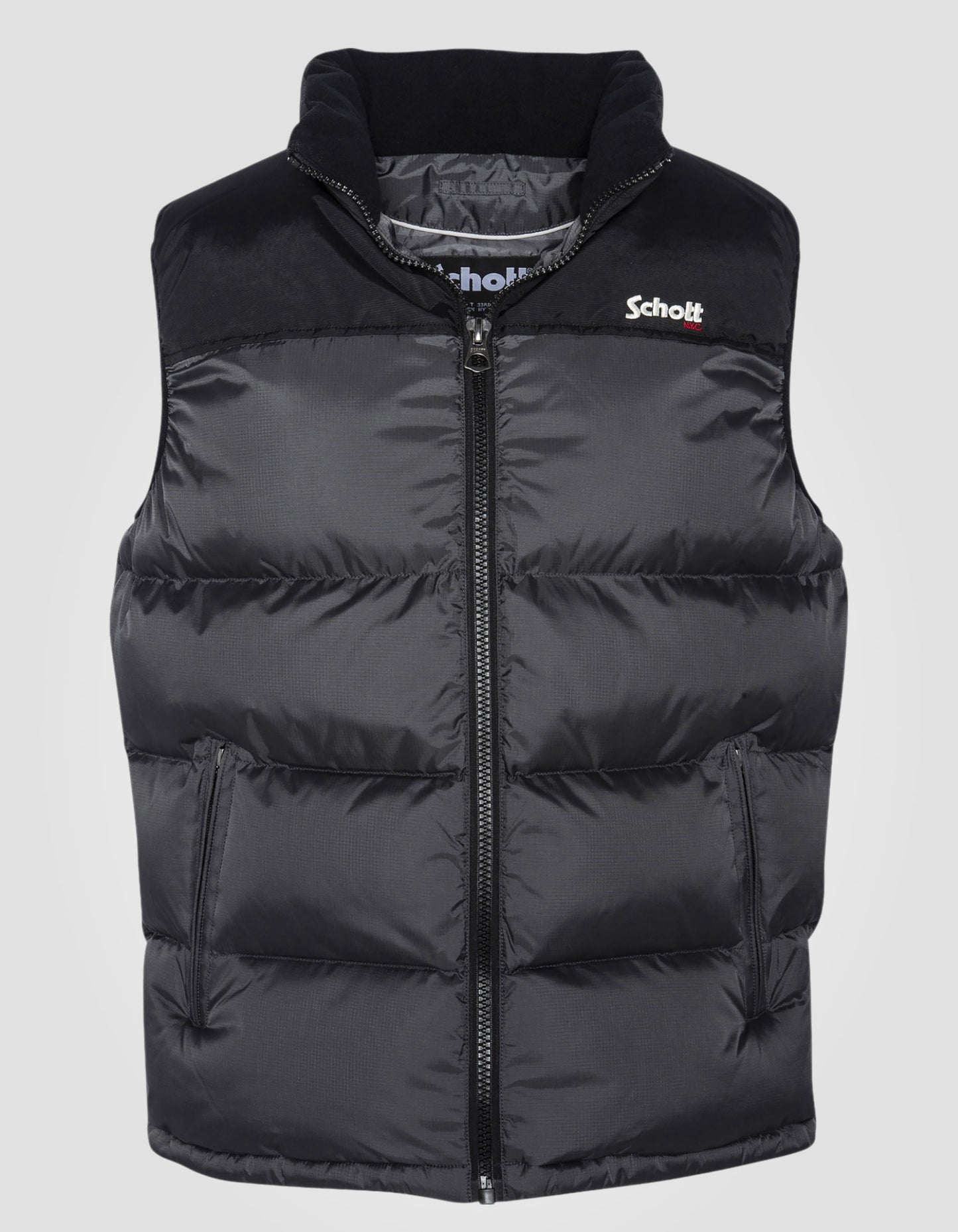 Sleeveless puffer jacket