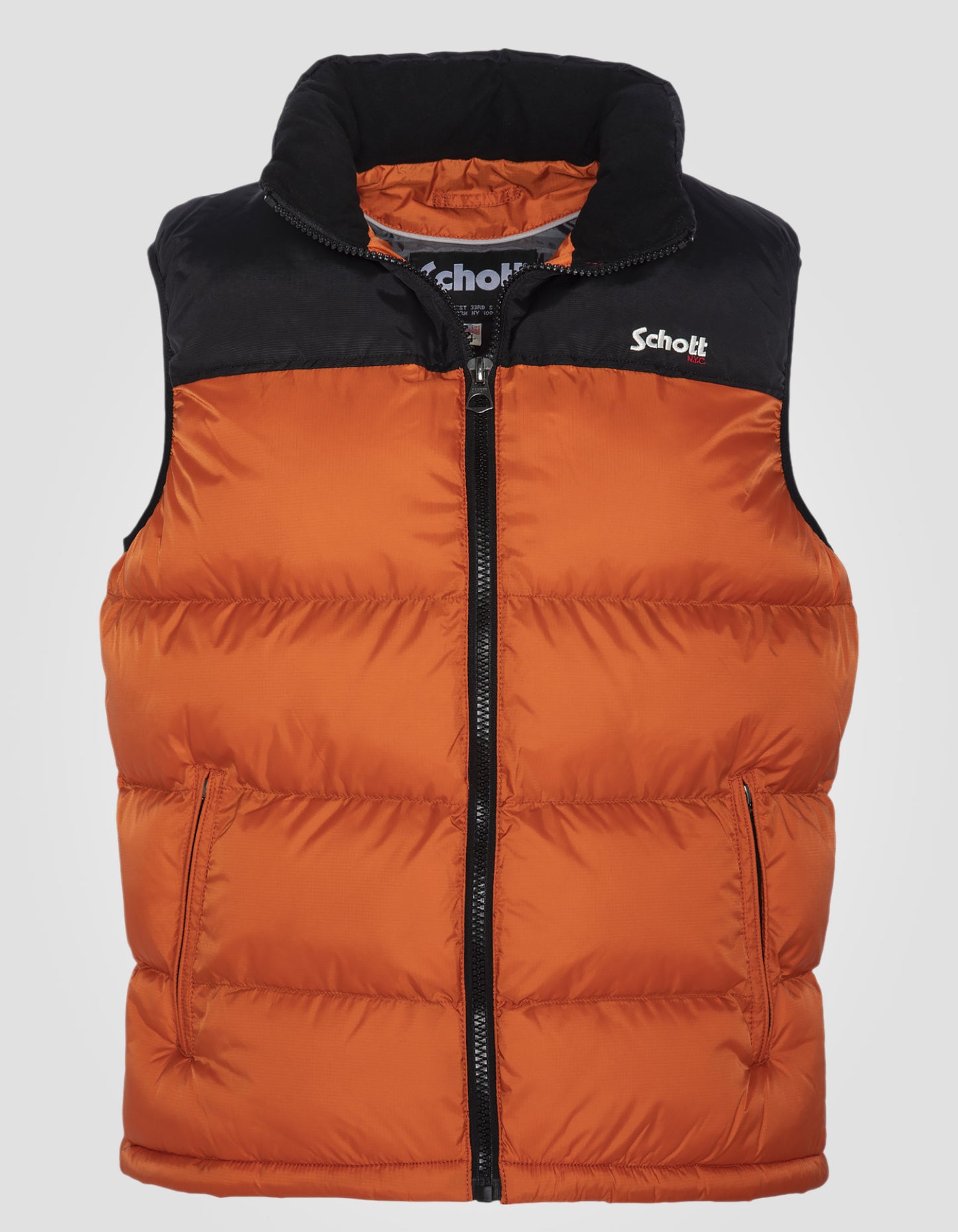 Sleeveless puffer jacket