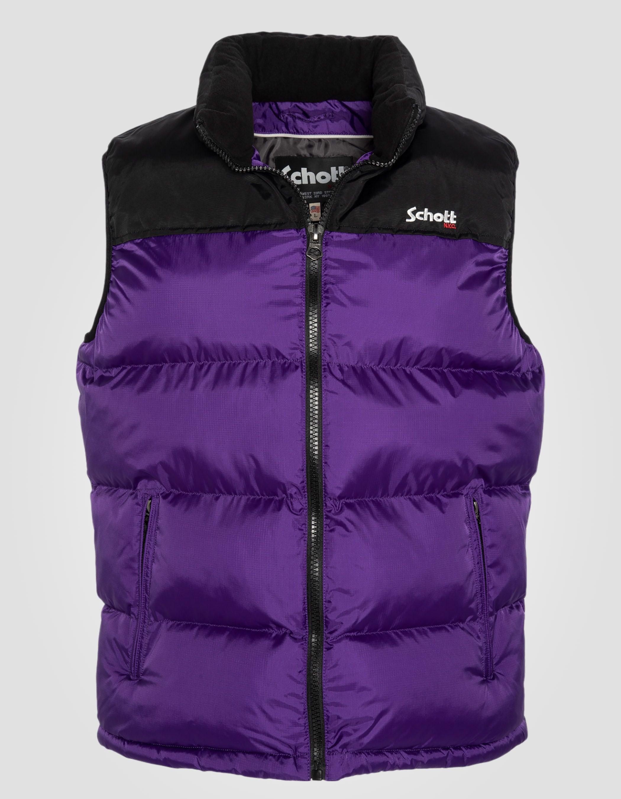 Sleeveless puffer jacket-1