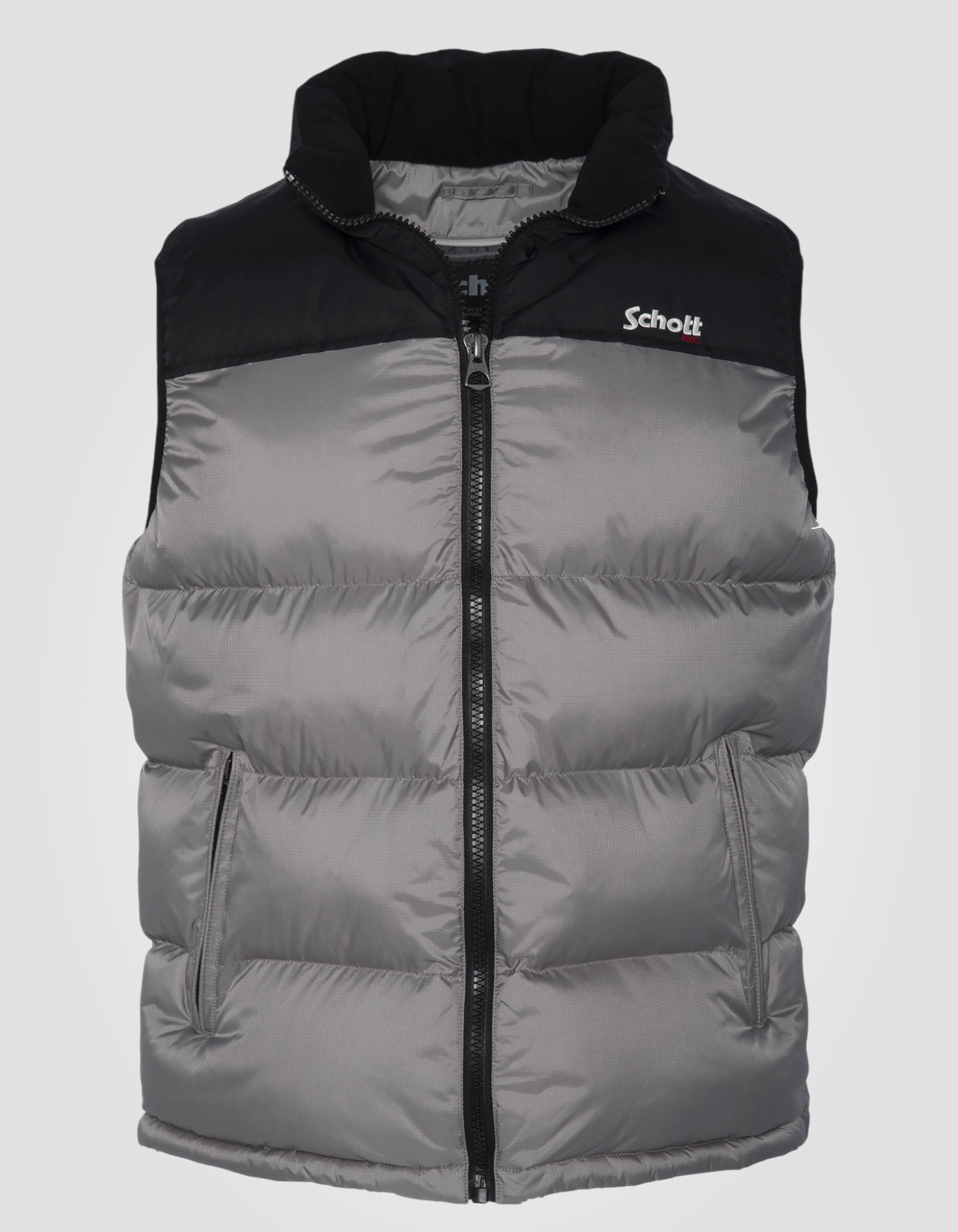 Sleeveless puffer jacket-1