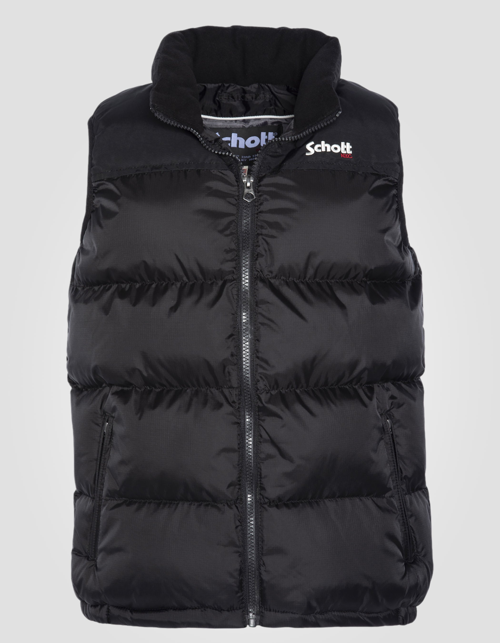 Sleeveless puffer jacket-2