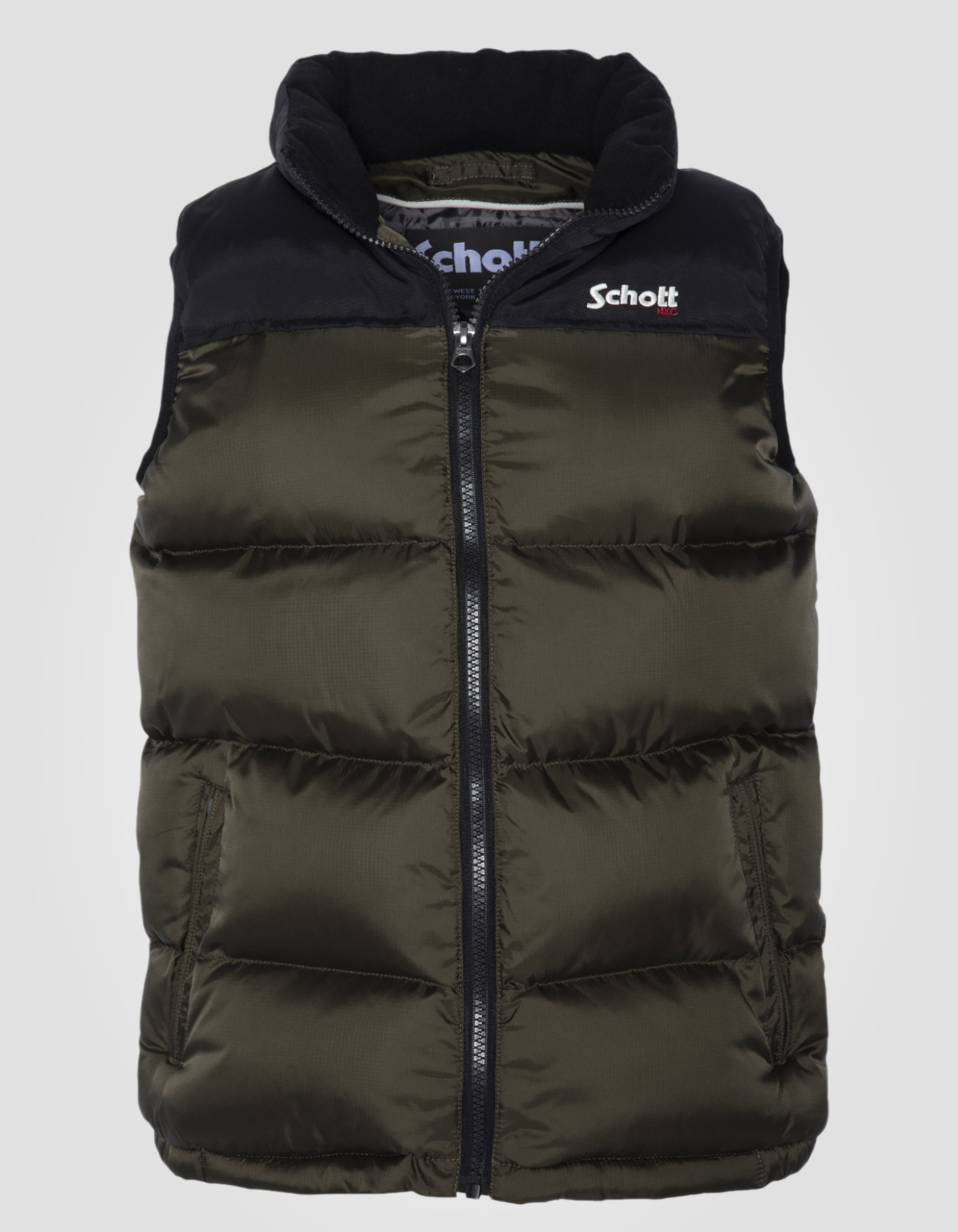 Sleeveless puffer jacket-2