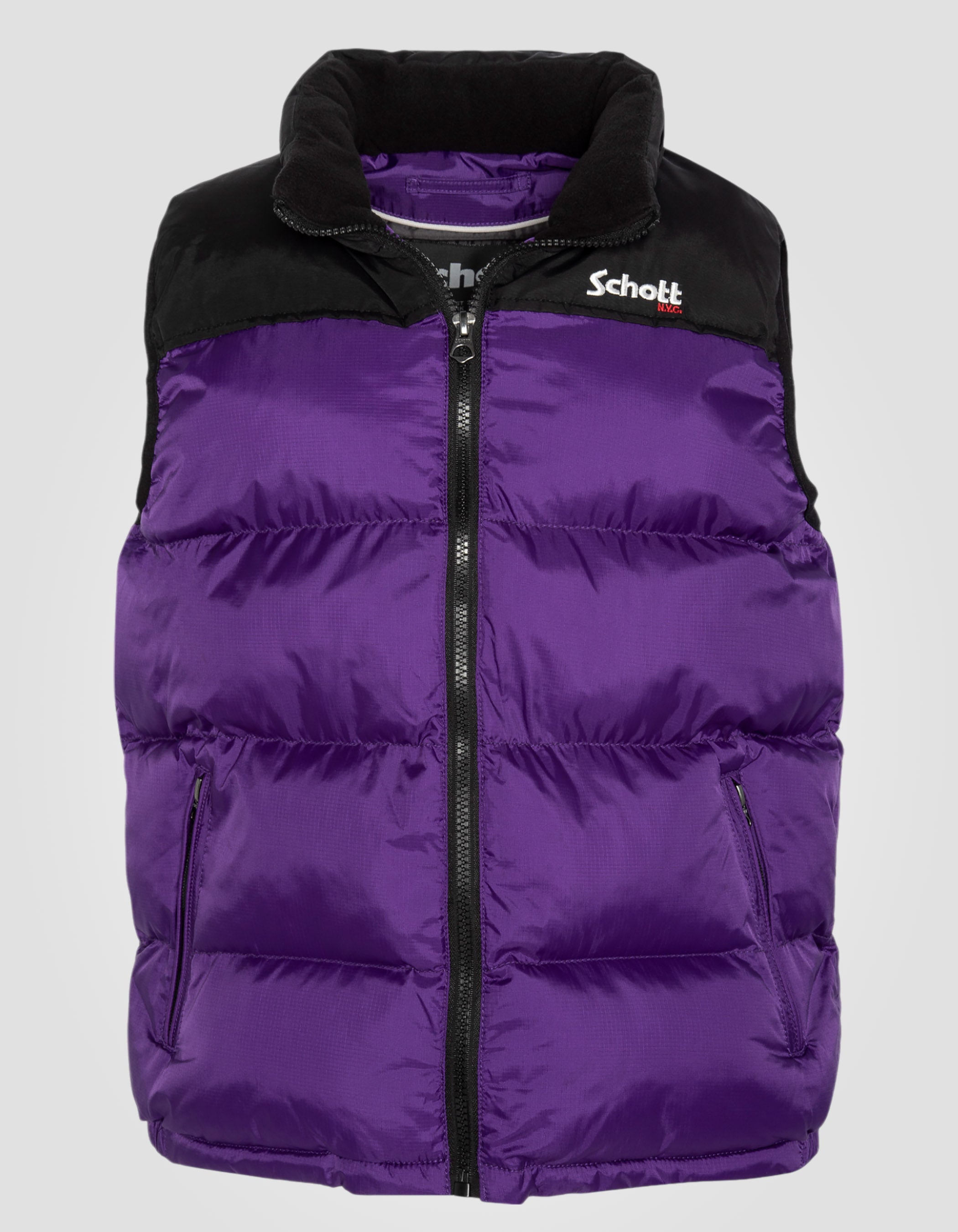 Sleeveless puffer jacket-1