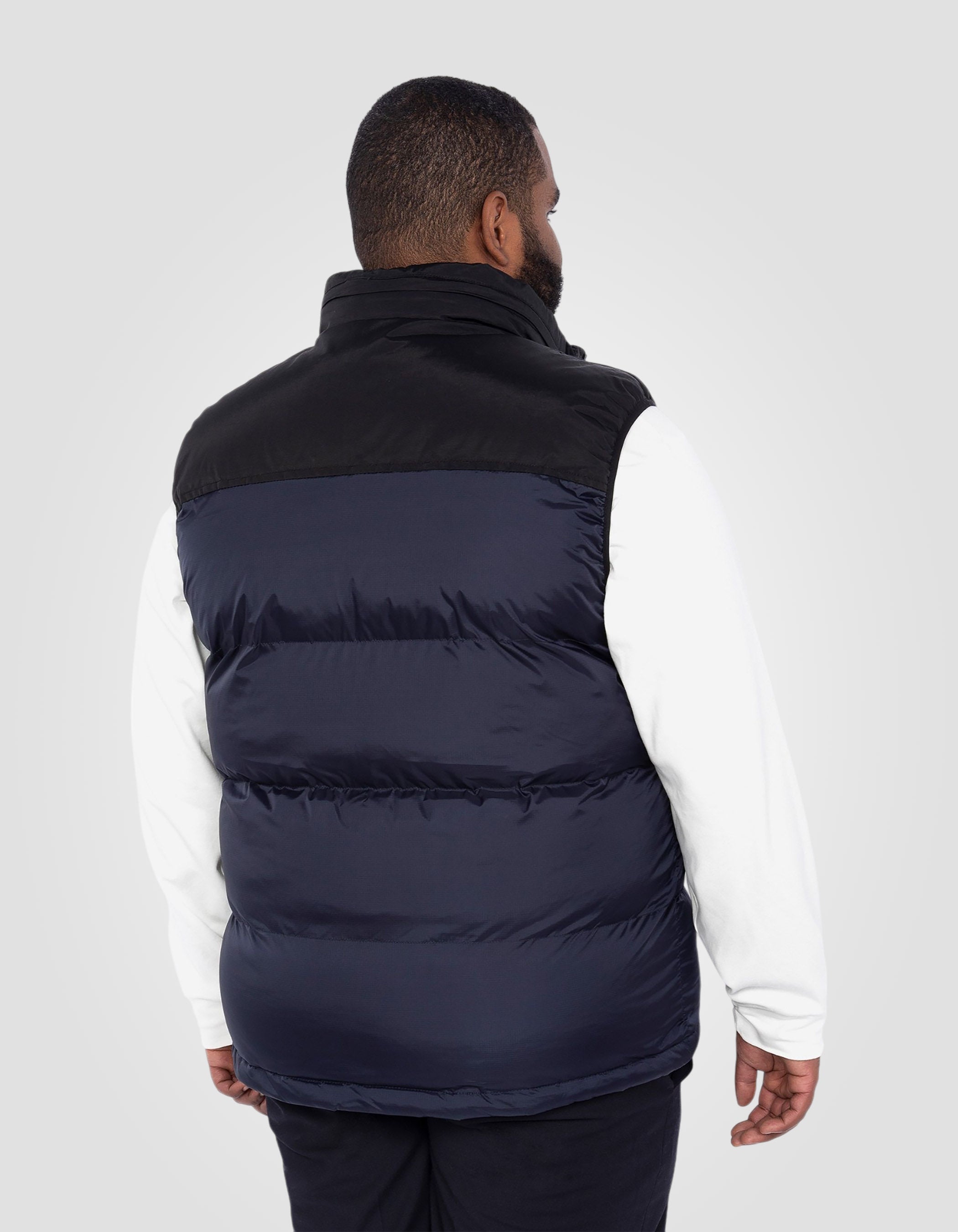 Sleeveless puffer jacket, Plus size-6