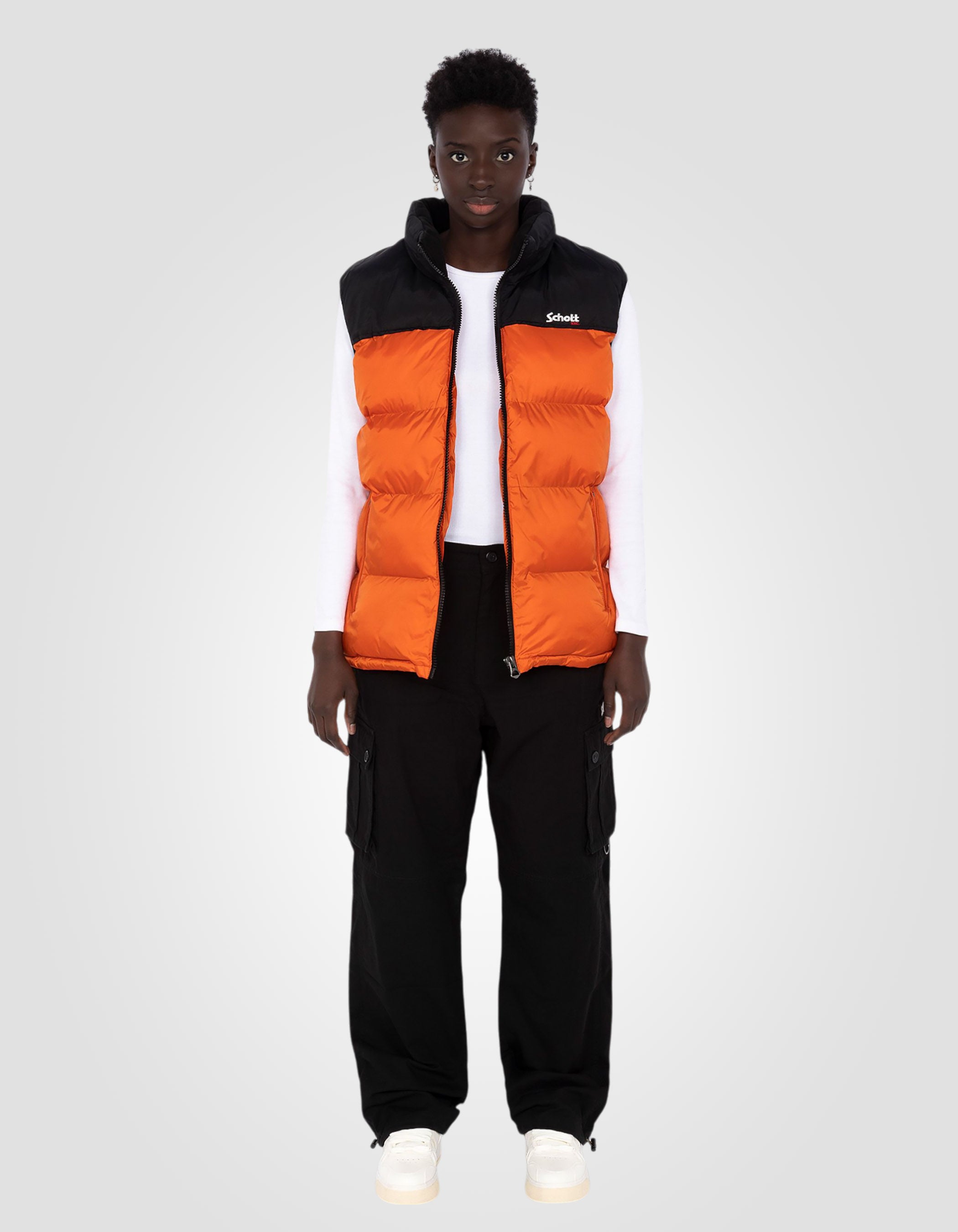 Sleeveless Puffer jacket-1