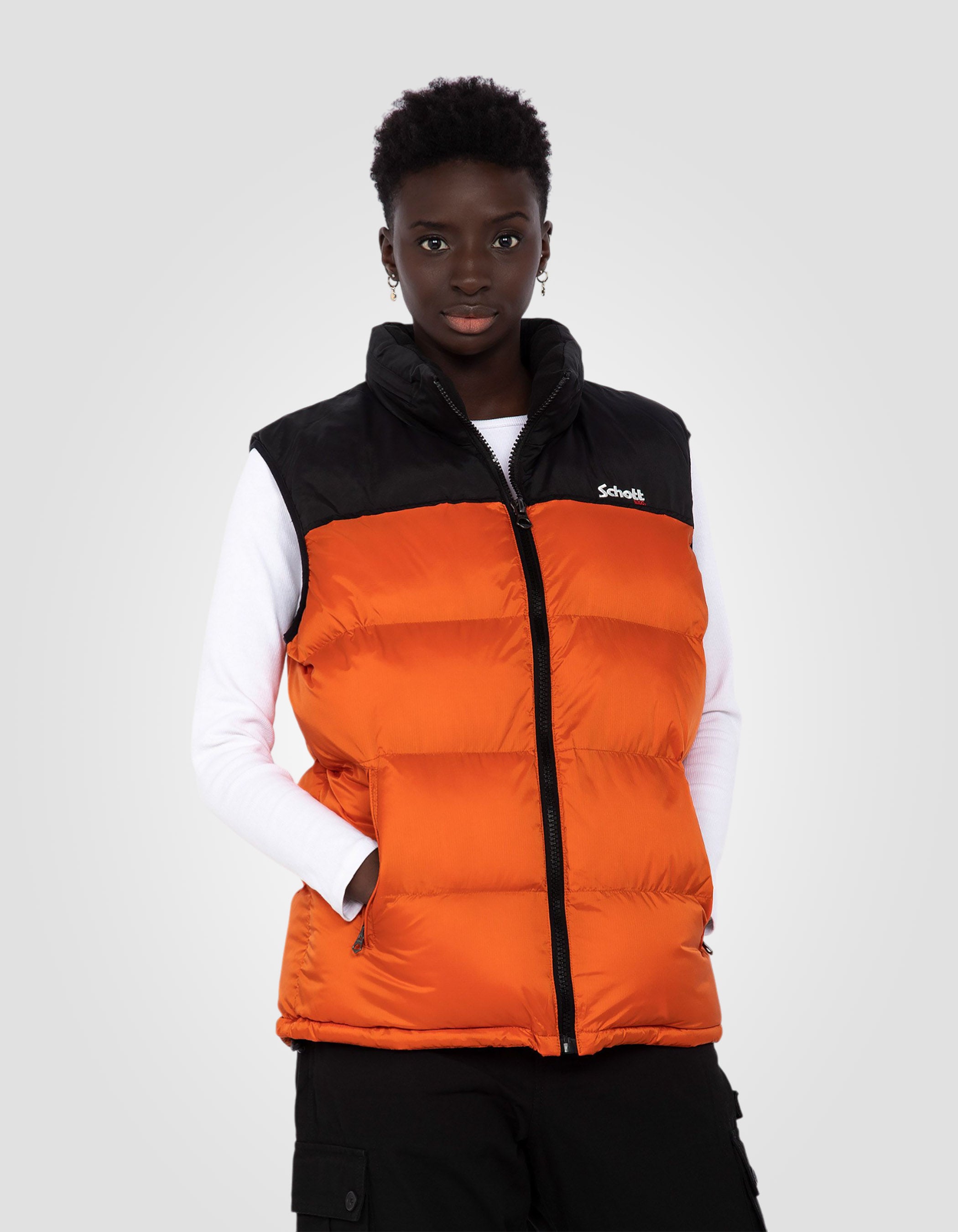 Sleeveless Puffer jacket-4