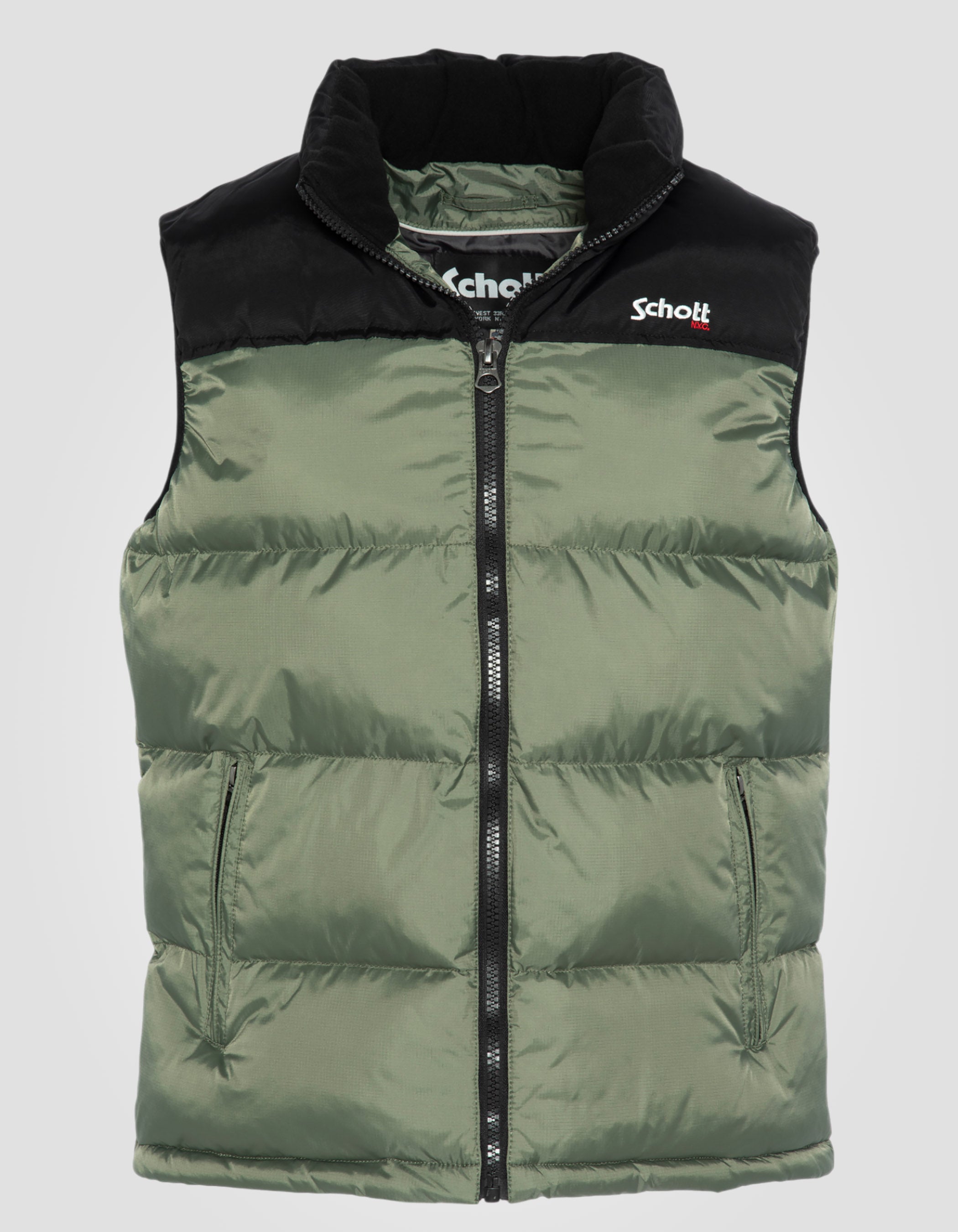 Sleeveless Puffer jacket-1