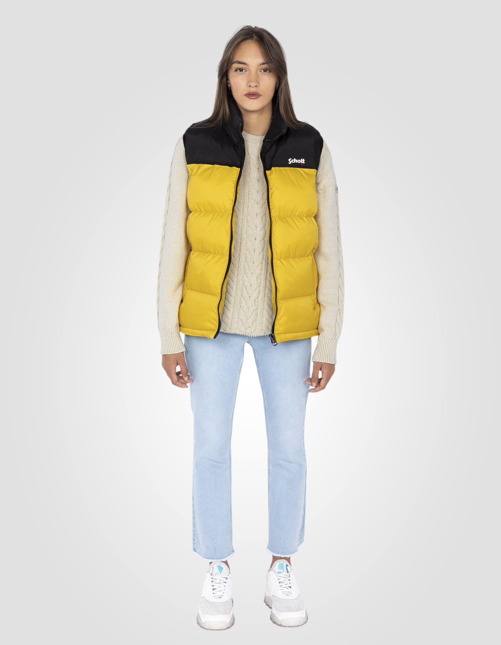 Sleeveless Puffer jacket-1