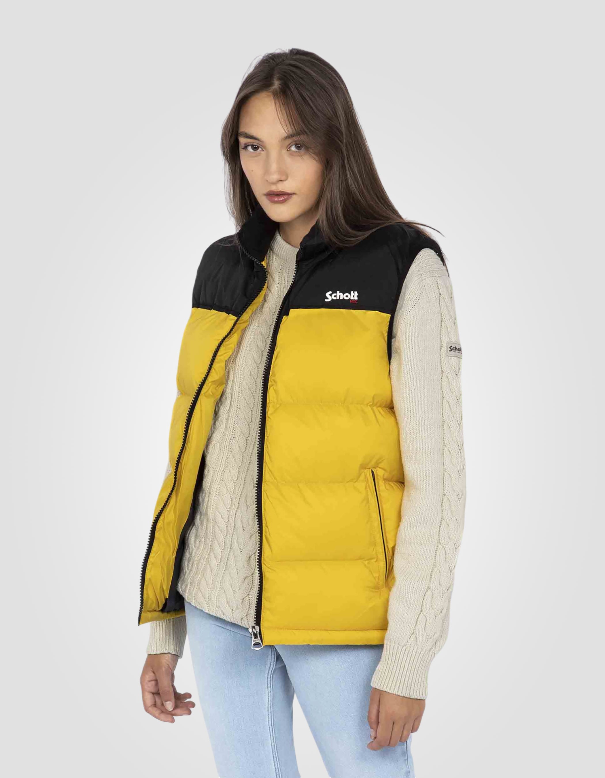 Sleeveless Puffer jacket-3