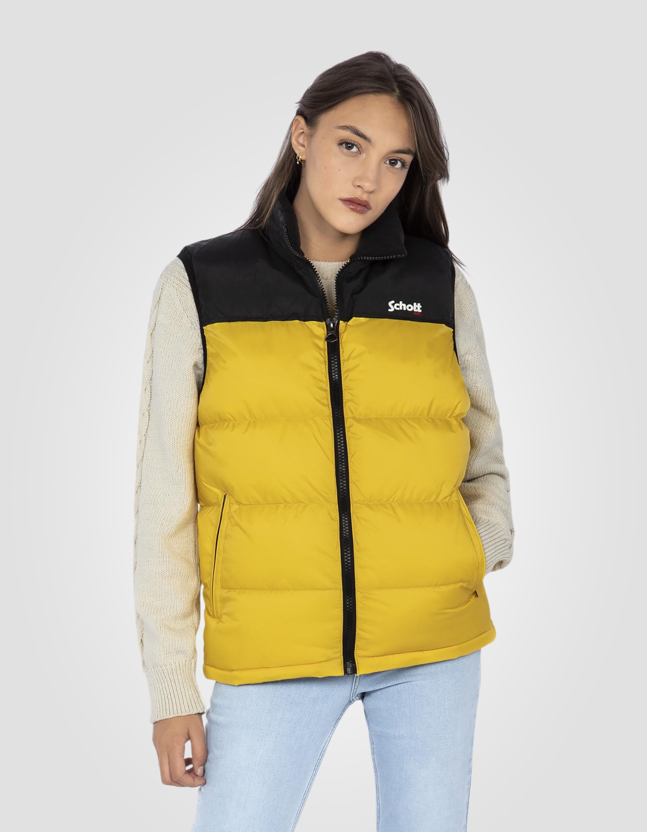 Sleeveless Puffer jacket-4