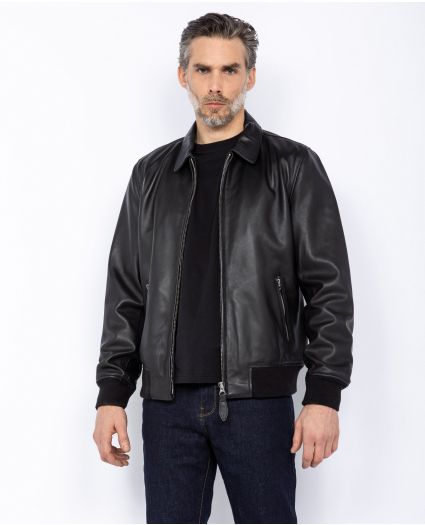 Buy Coach jacket, lambskin leather man 100% LAMBSKIN LEATHER 